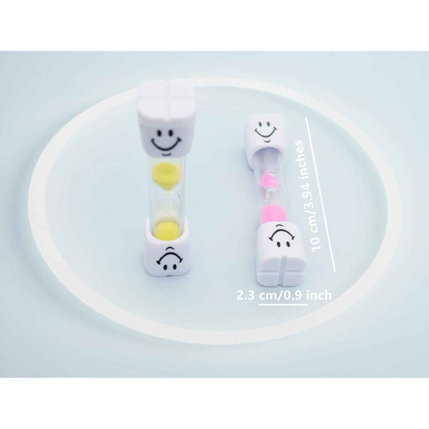 Juego de 8 Temporizadores de Arena 2 Minutos Yuronam Coloridos