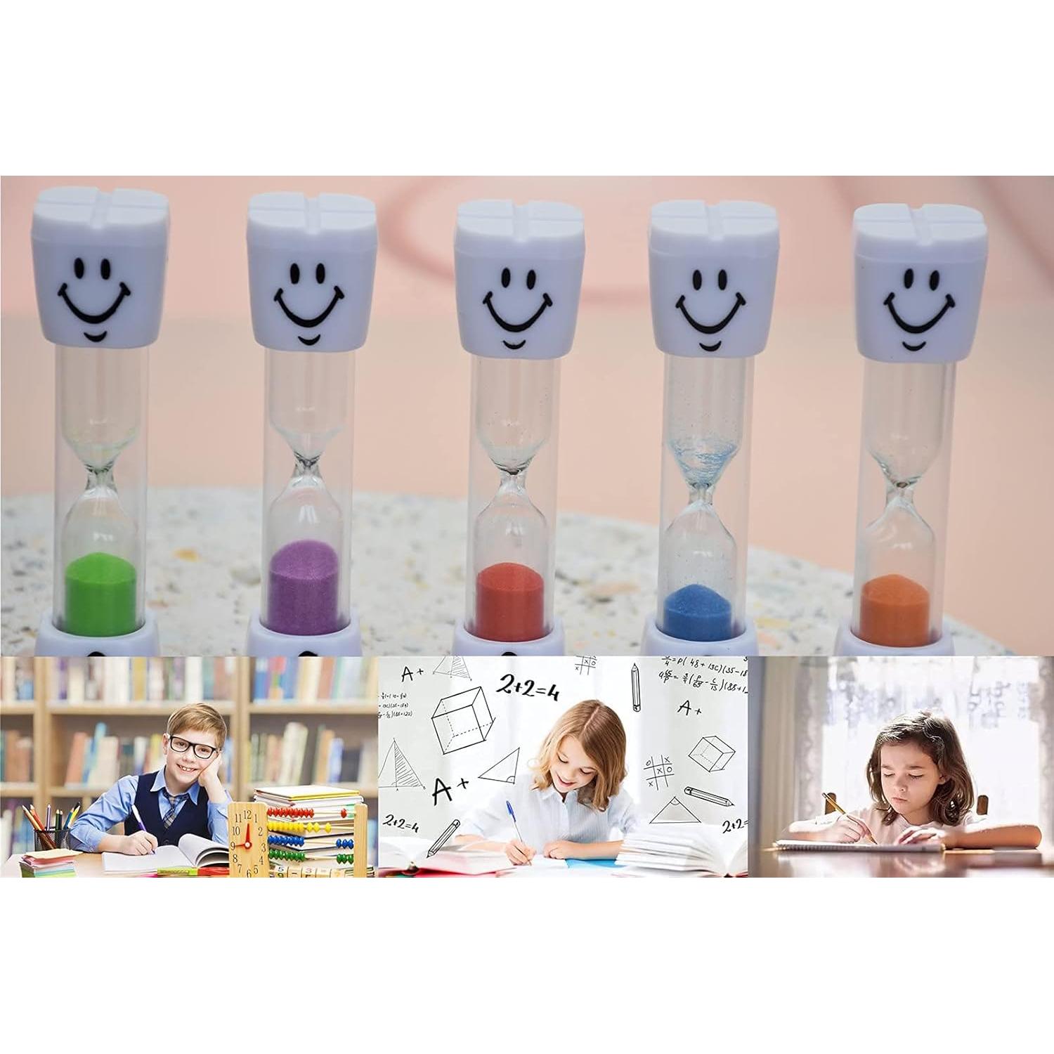 Juego de 8 Temporizadores de Arena 2 Minutos Yuronam Coloridos