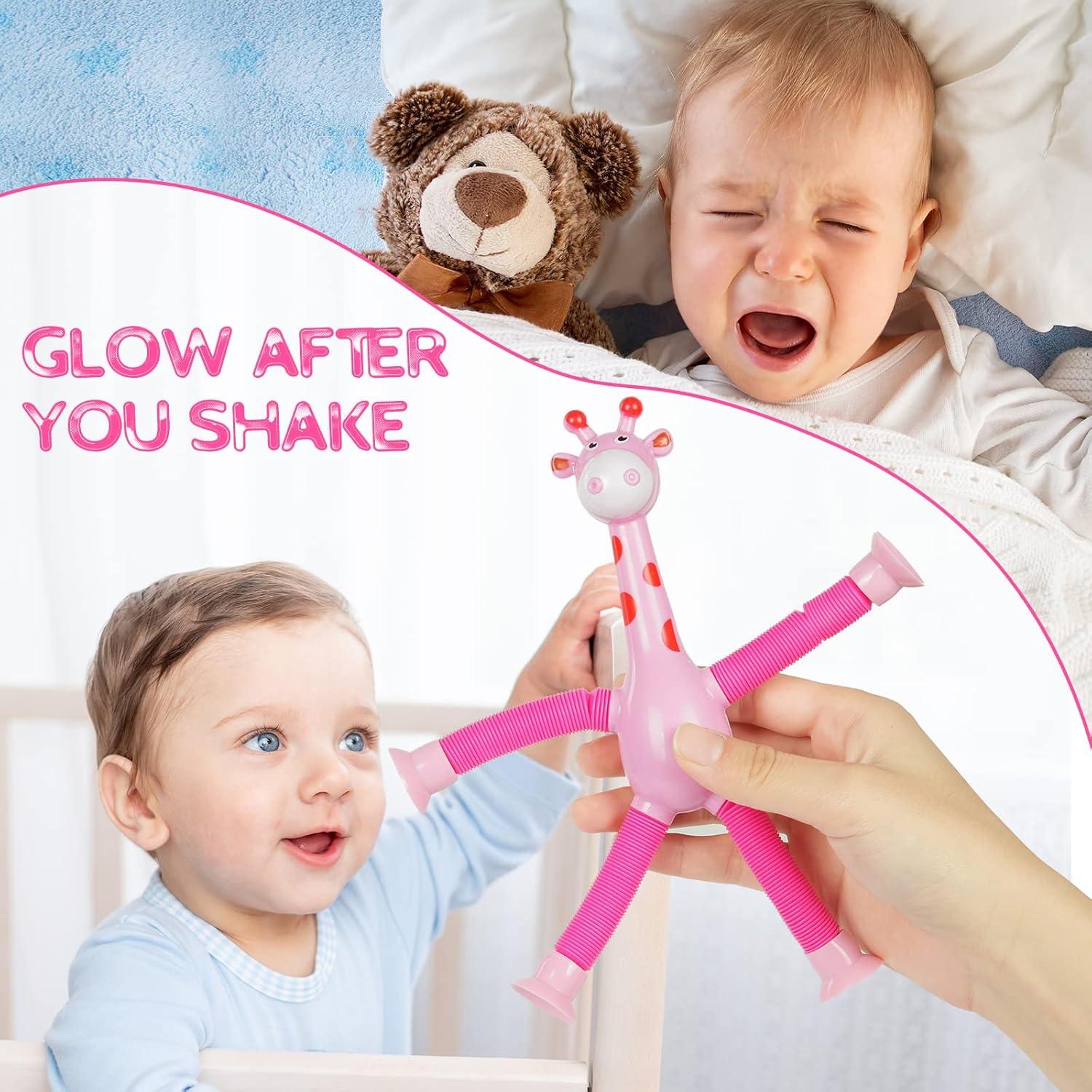 Juguete Sensorial Telescópico Jirafa Ainiv - 4 Piezas