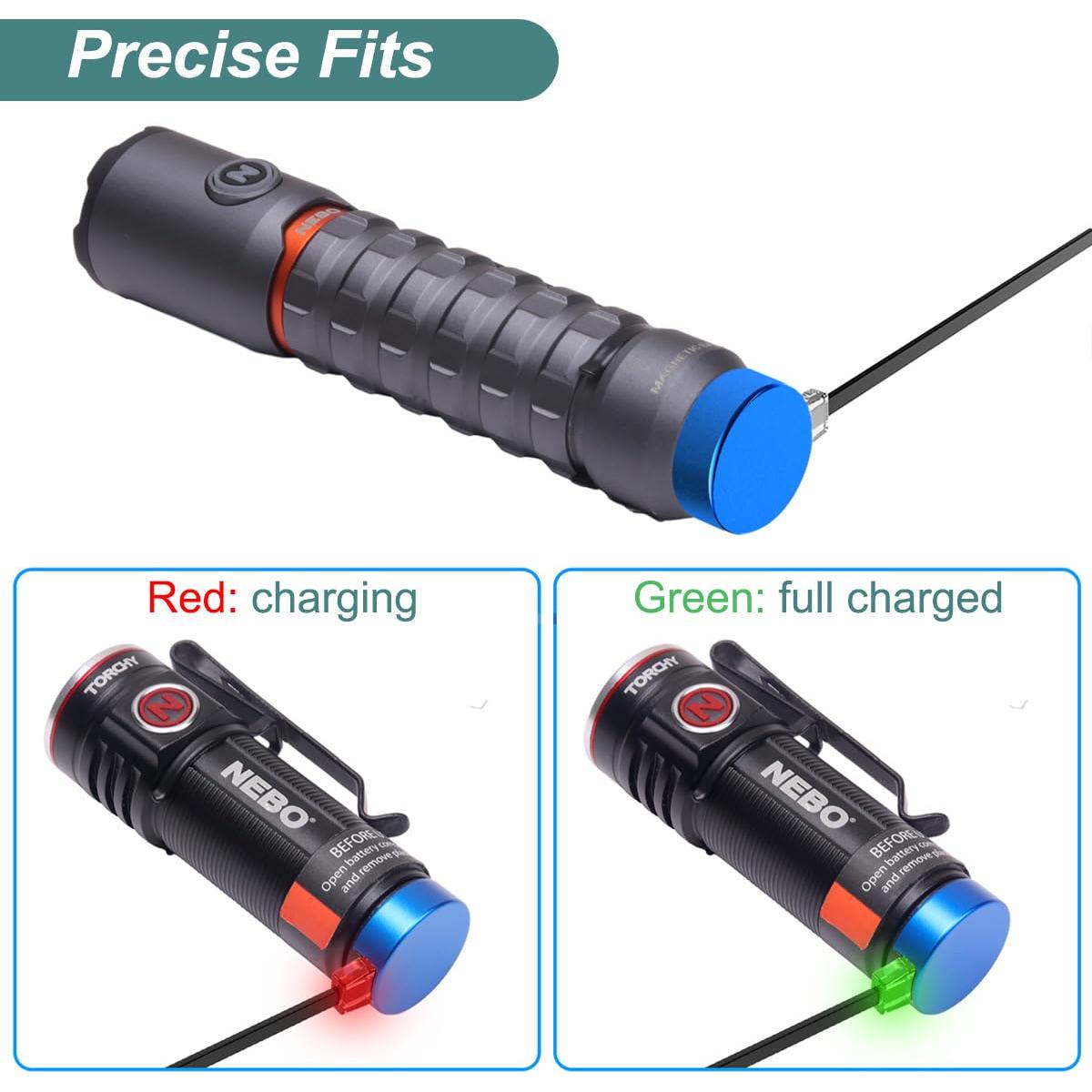 Cargador Kissmart para linternas NEBO Torchy 2K y 1000