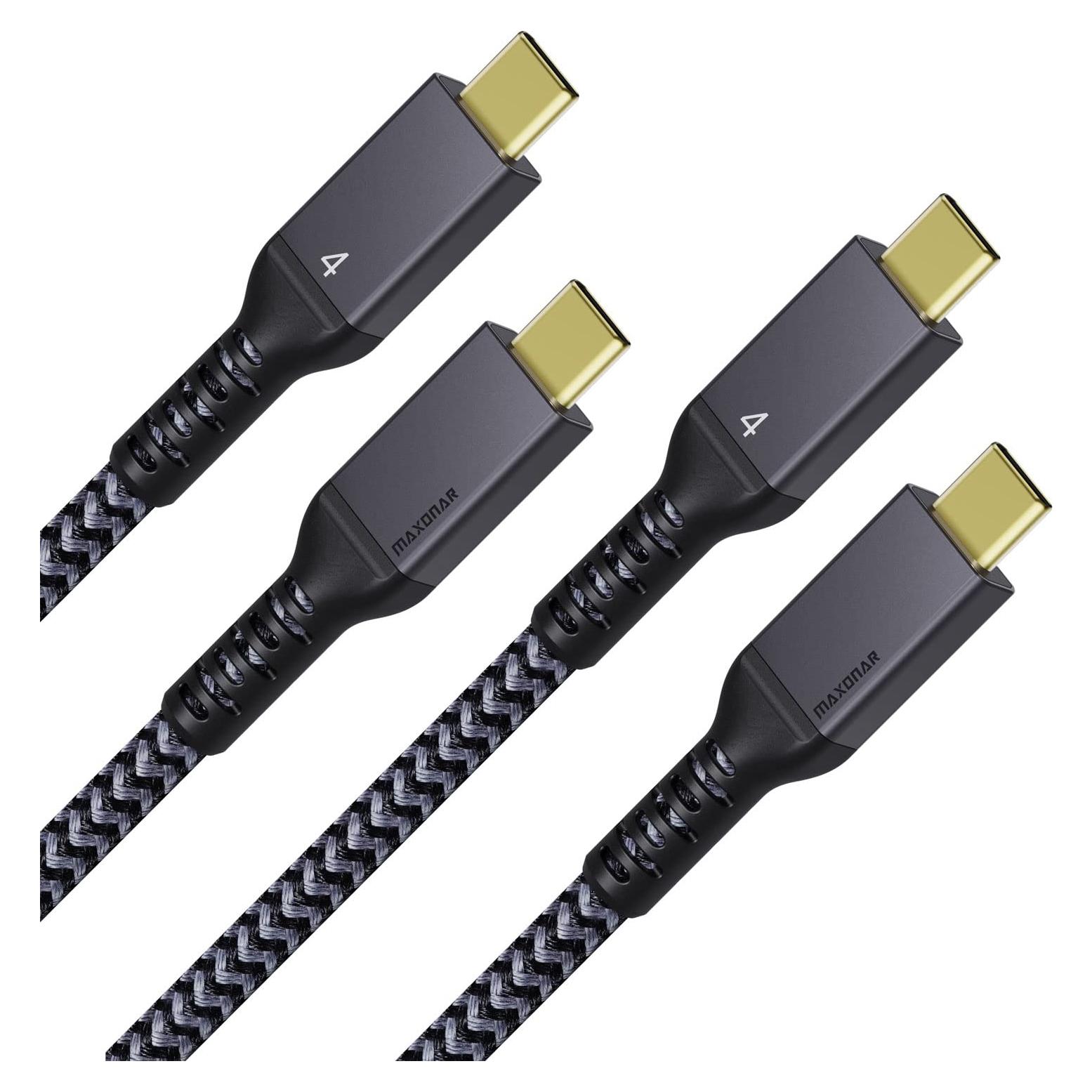 Cable Thunderbolt 4 Maxonar 1.01m 240W 40Gbps 8K/5K