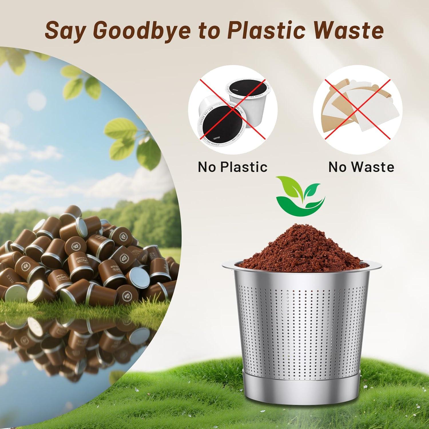 Cápsulas Reutilizables Seacot PodPro S2 - Acero Inoxidable 1-Pack