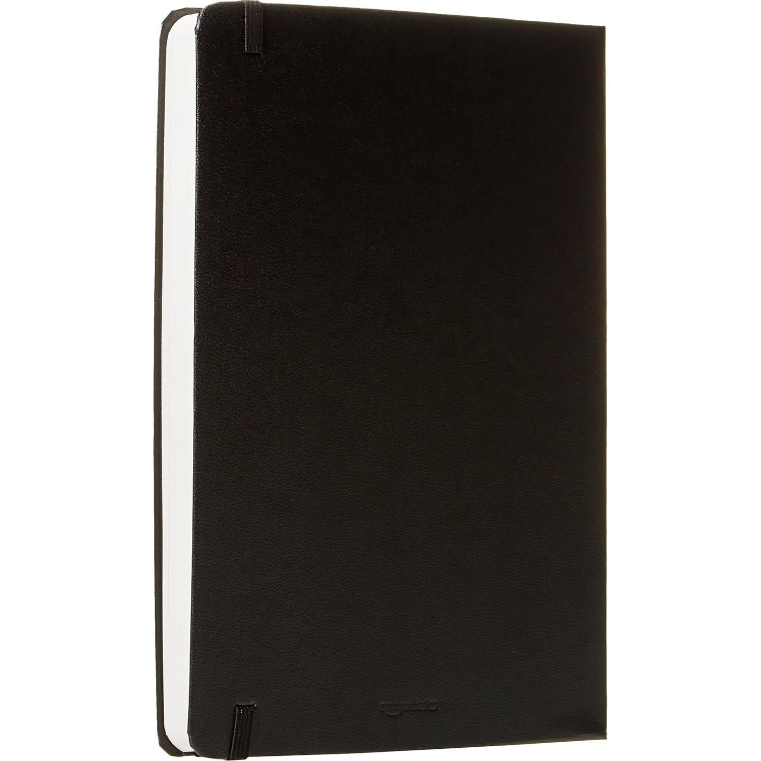Planificador y Diario Tapa Dura Amazon Basics 14.73x20.96cm Negro