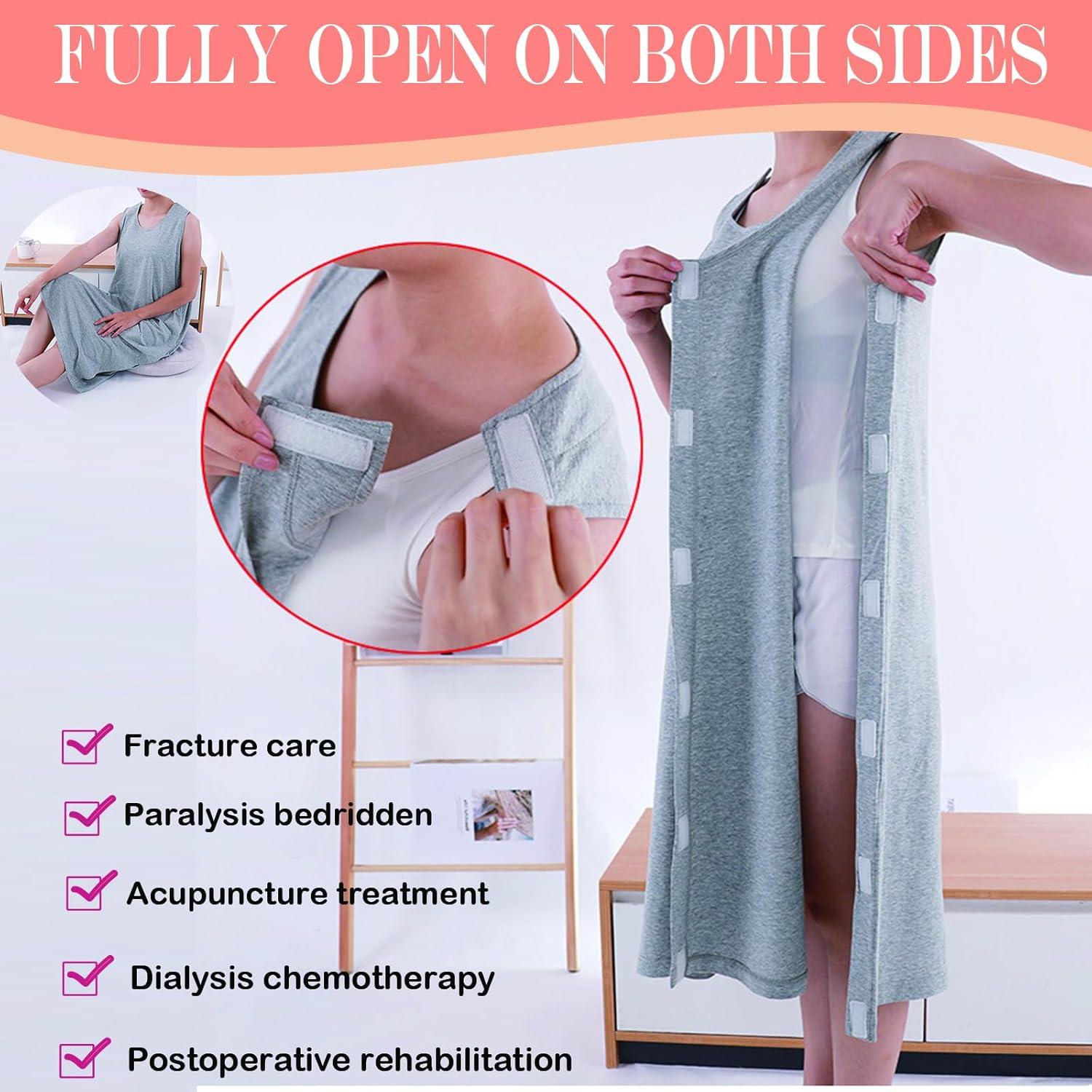 Camisa de Recuperación Postoperatoria AUSTYLCO Mediana Gris