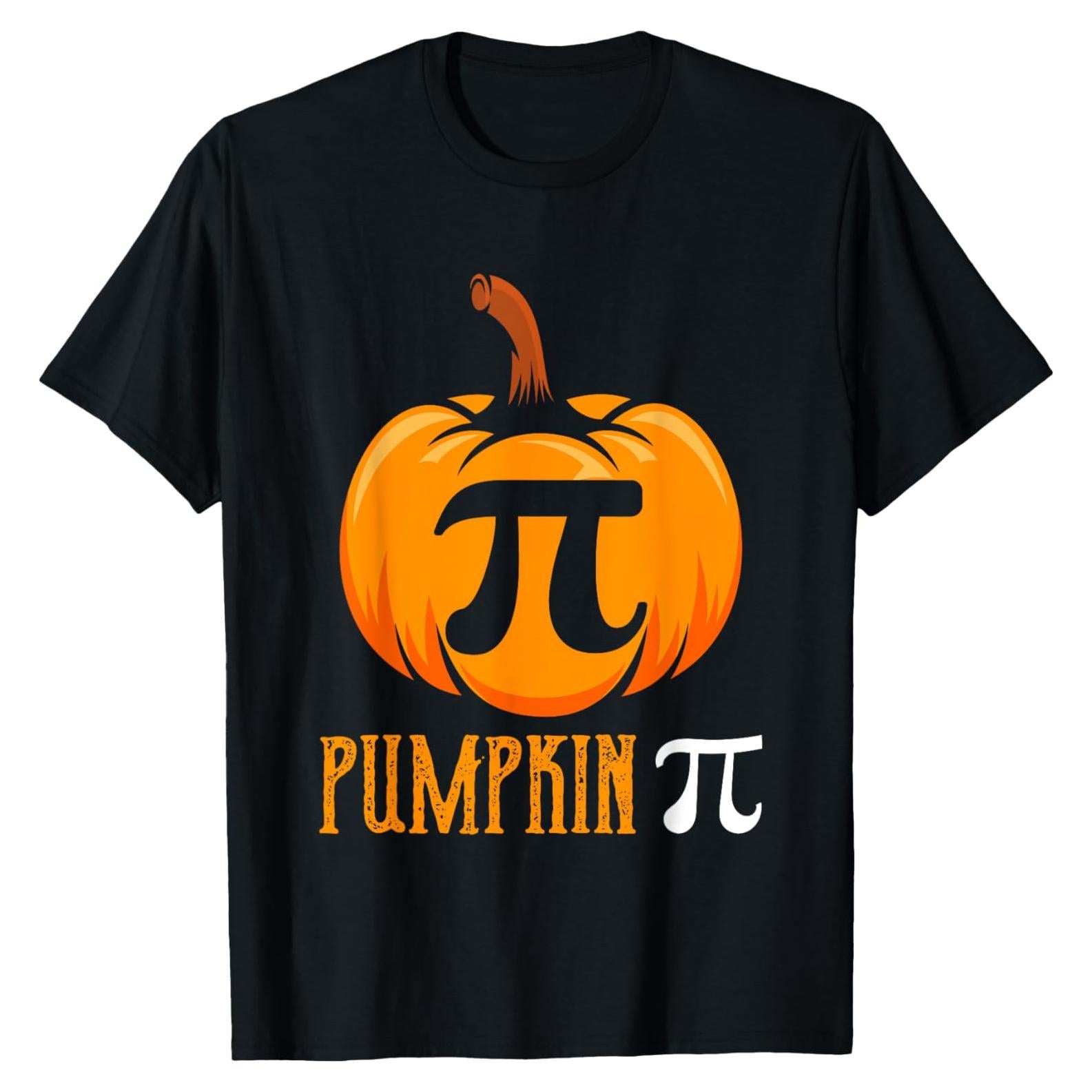 Camiseta Halloween Calabaza Geek Matemáticas Hombre