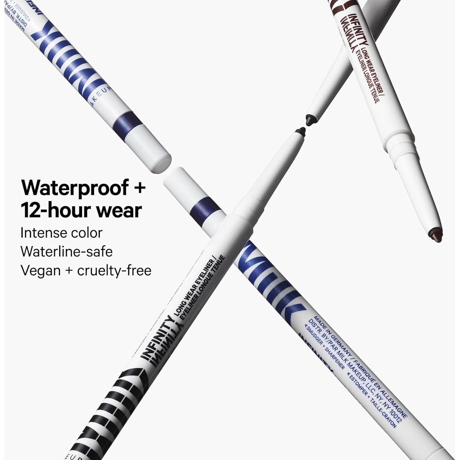 Lápiz de Ojos Milk Makeup Infinity - Negro, Impermeable, Vegano