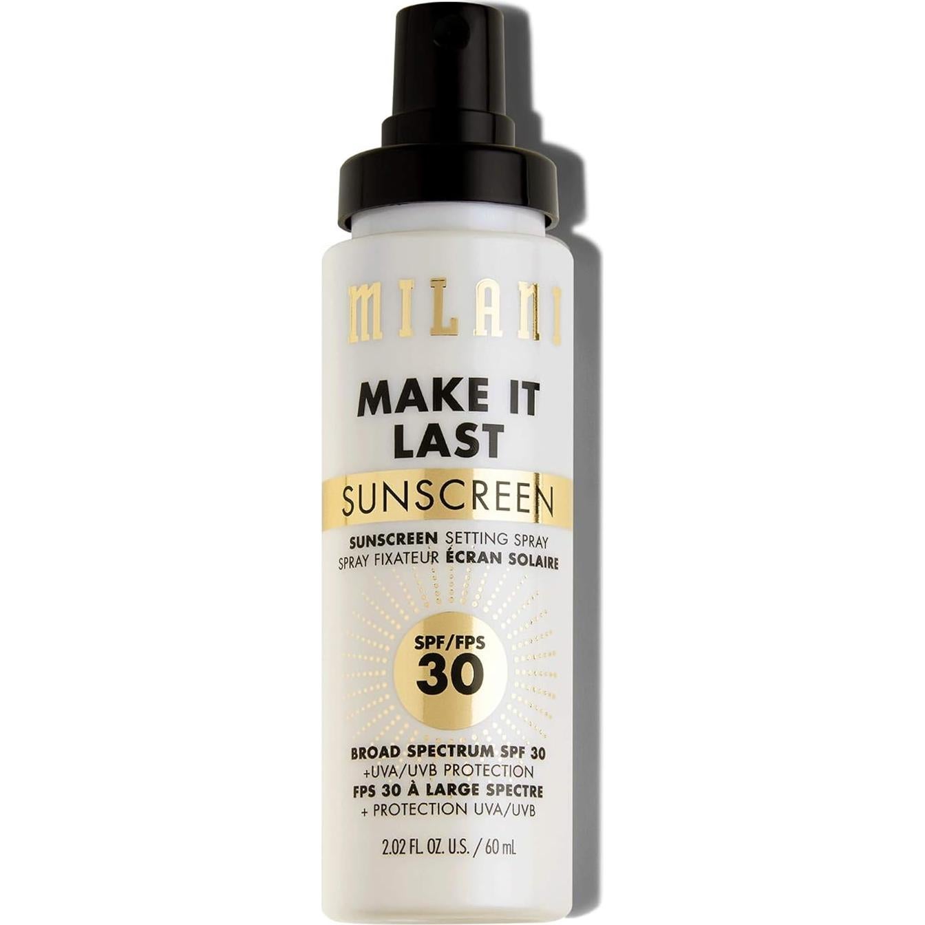 Spray Fijador Milani Make It Last con SPF30 - 120ml