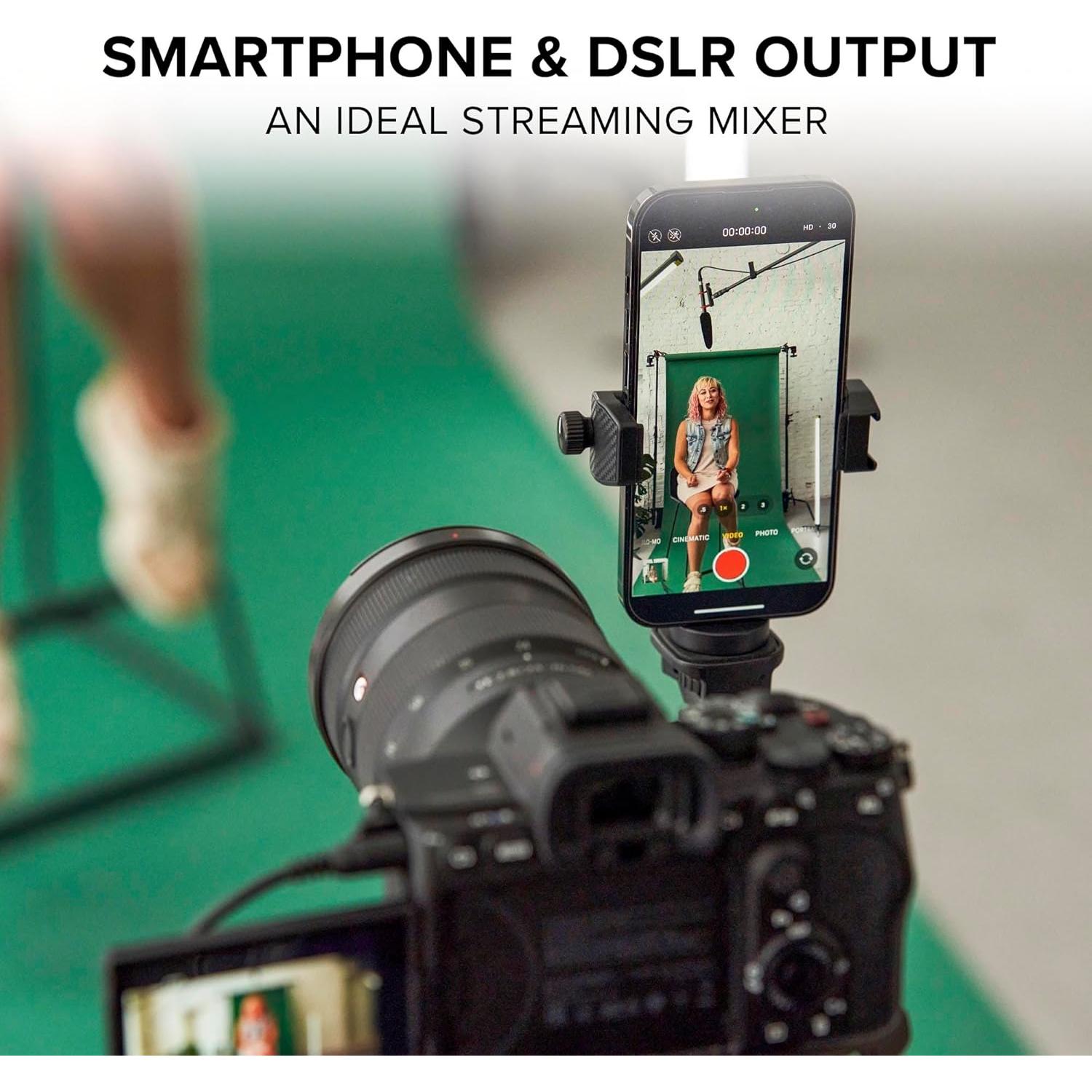 Mackie MobileMix Mezclador USB 8 Canales para Streaming