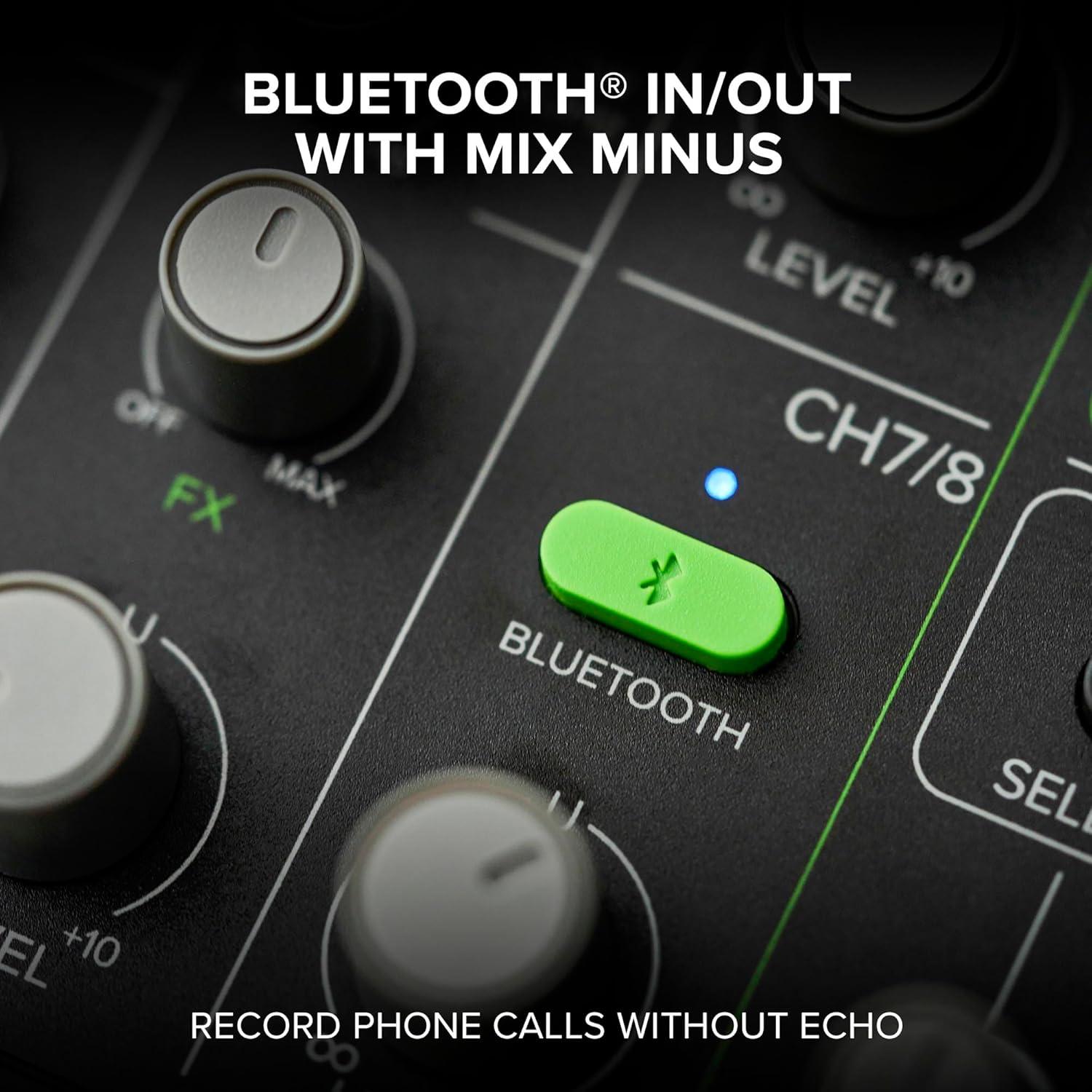 Mackie MobileMix Mezclador USB 8 Canales para Streaming