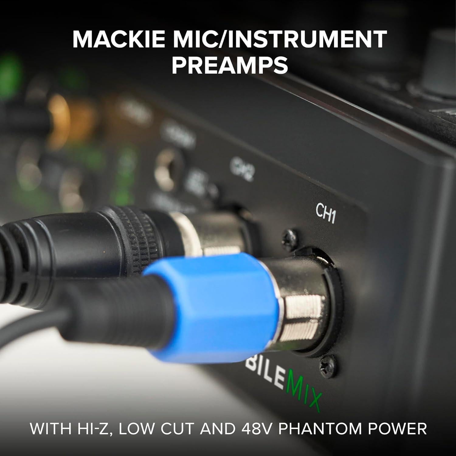 Mackie MobileMix Mezclador USB 8 Canales para Streaming