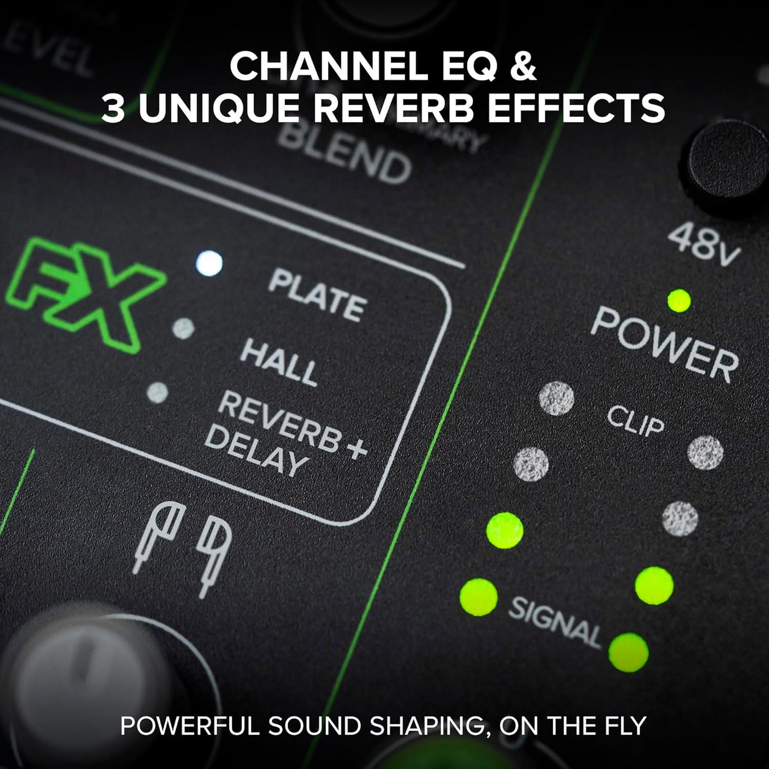 Mackie MobileMix Mezclador USB 8 Canales para Streaming