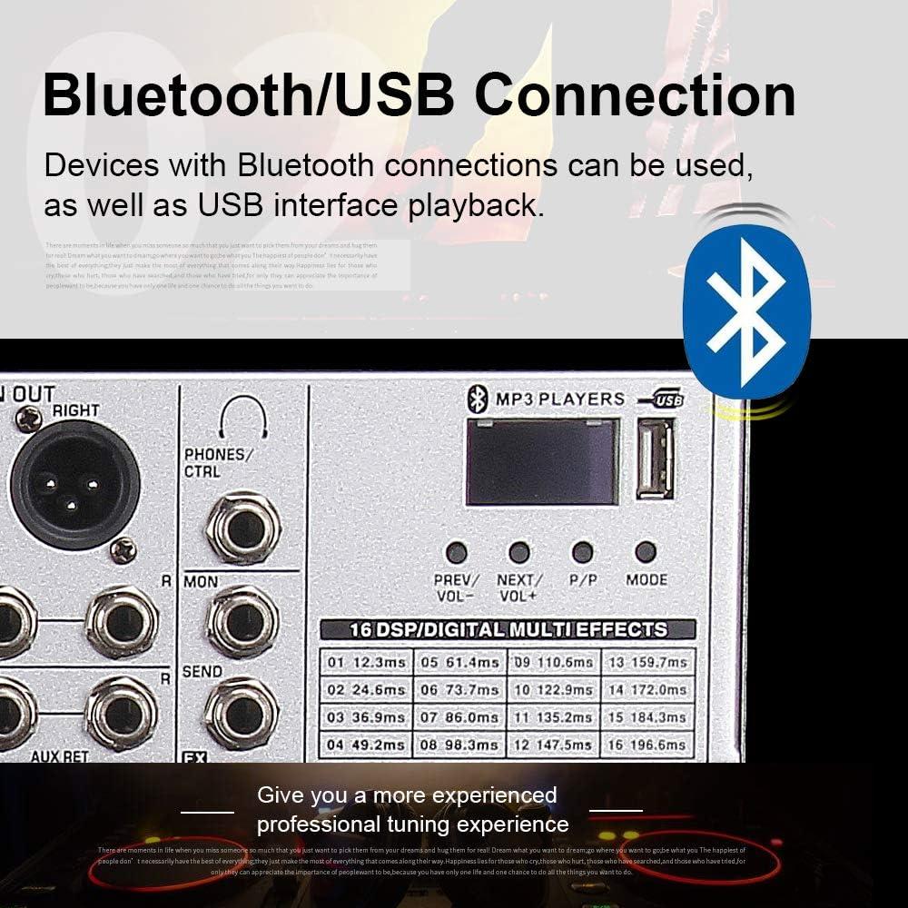 Mezclador de Audio Profesional G-MARK GMX1200 12 Canales USB