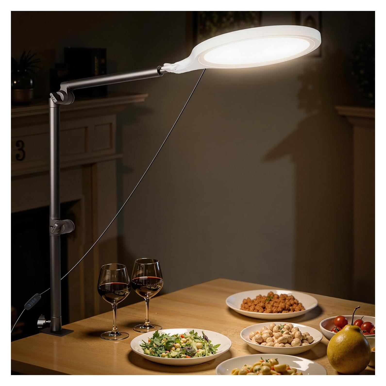 Luz de Anillo LED GSY 10" con Soporte y Abrazadera Ajustable