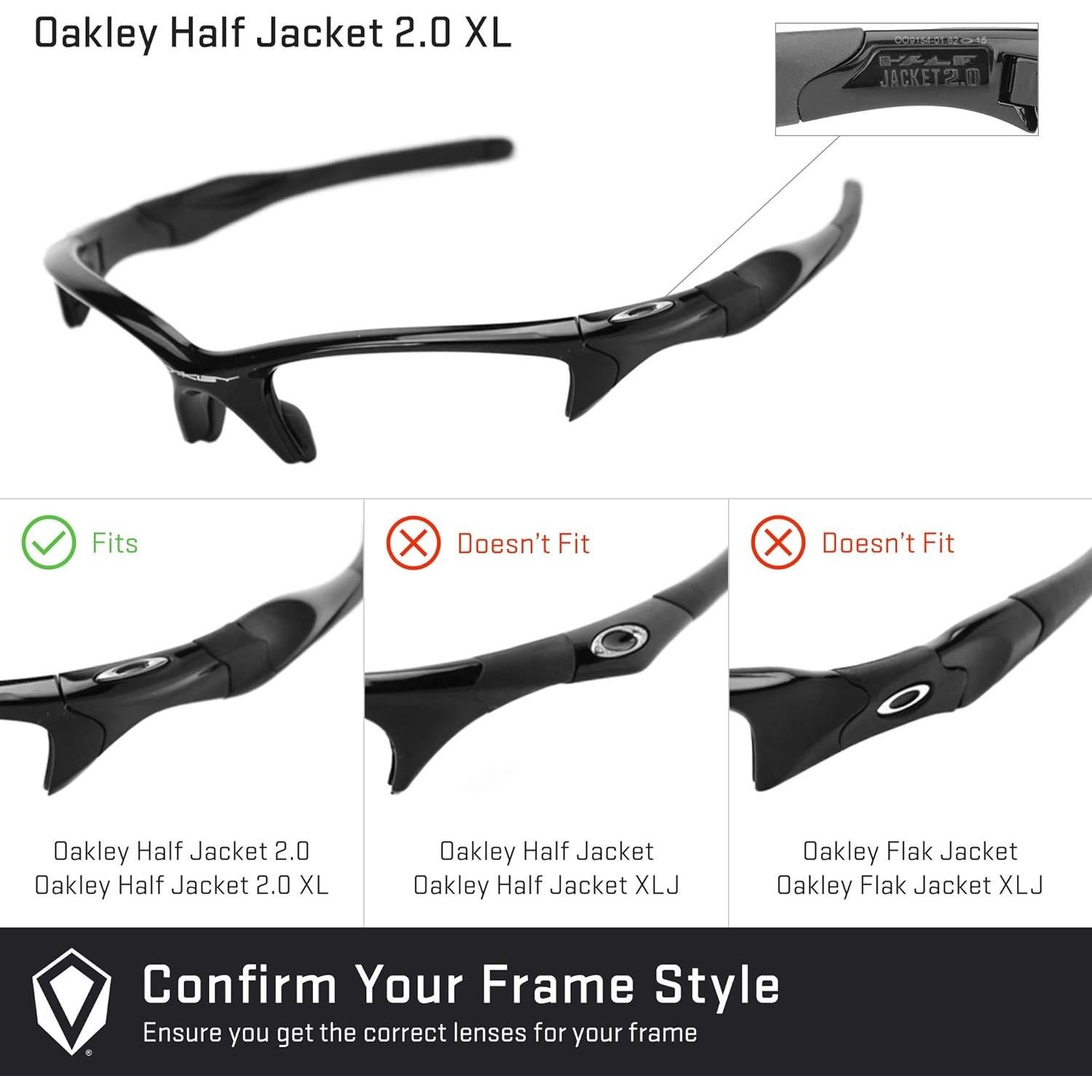 Lentes de Reemplazo Revant para Oakley Half Jacket 2.0 XL