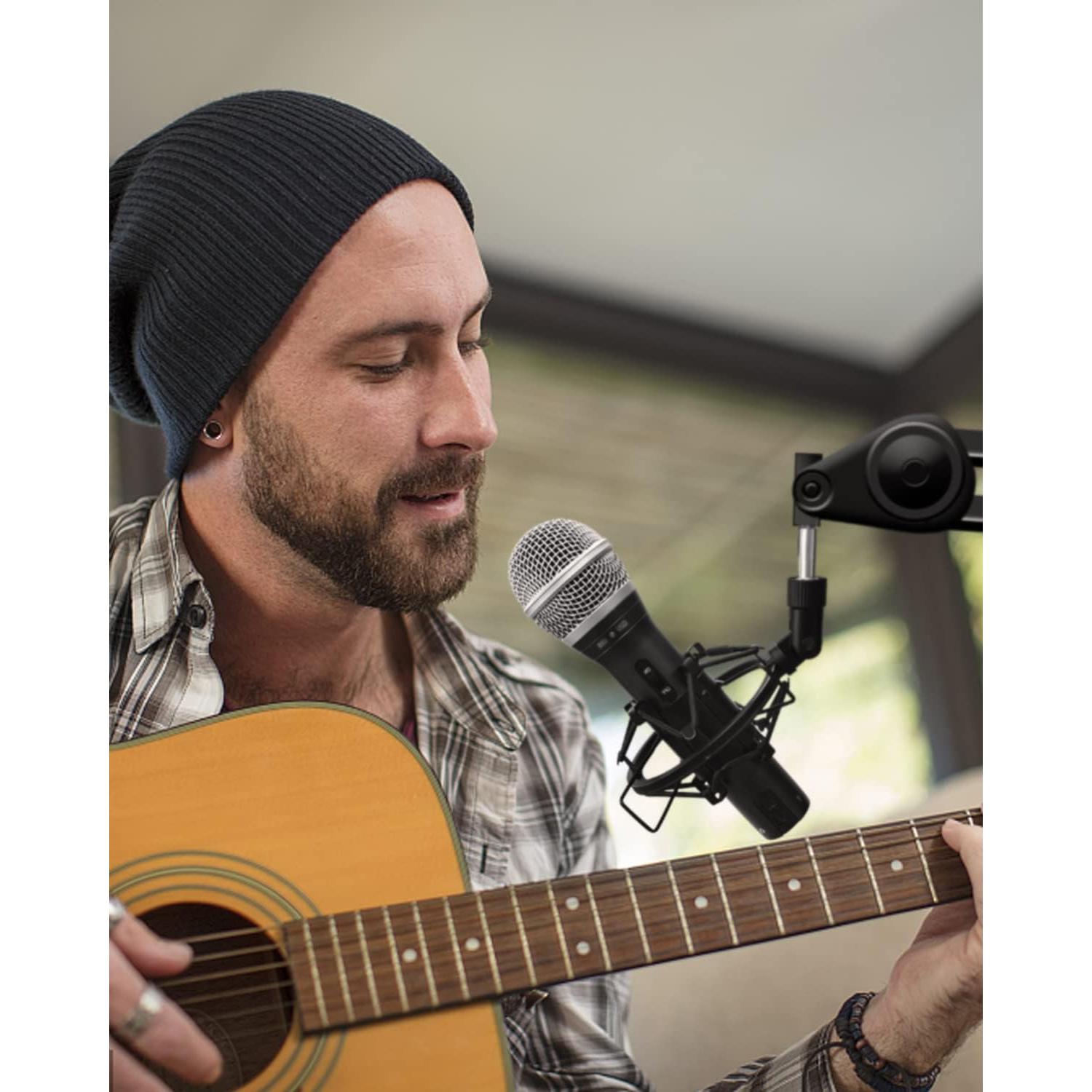 Soporte de Choque para Micrófono Boseen - Compatible con 28-32mm