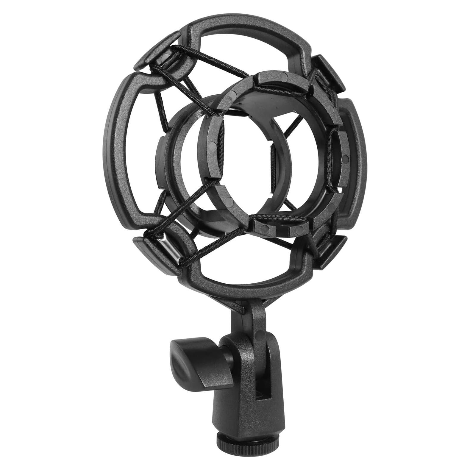 Soporte de micrófono LUORNG Universal Antivibración 42-46mm Negro