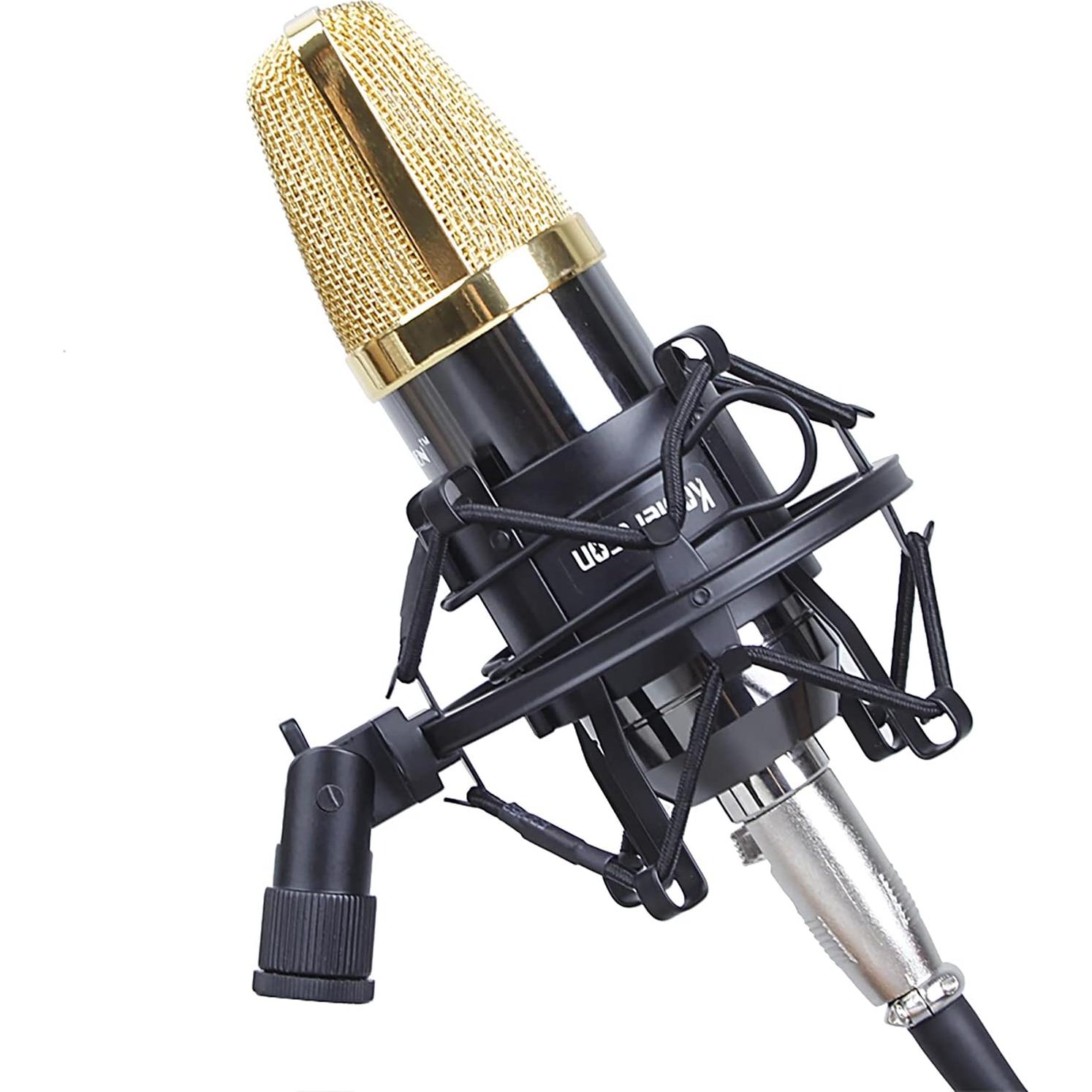 Soporte de micrófono Koolertron universal 50mm anti-vibración