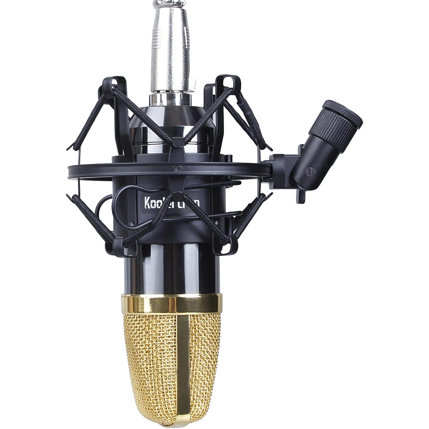 Soporte de micrófono Koolertron universal 50mm anti-vibración