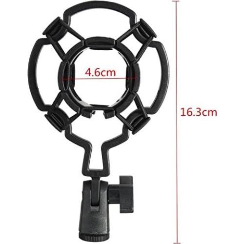 Paquete de 2 Soportes de Amortiguación para Micrófono YX056