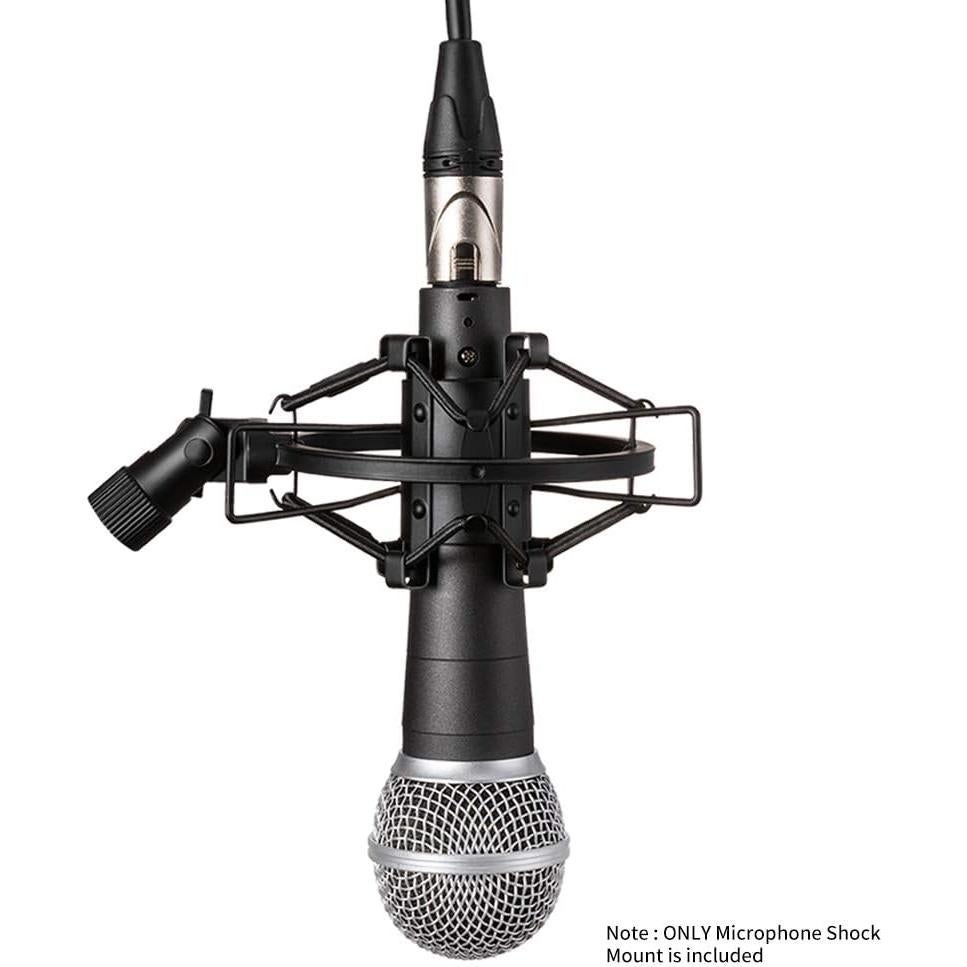 Soporte de Montaje Antivibración para Micrófono 22-26mm Metal