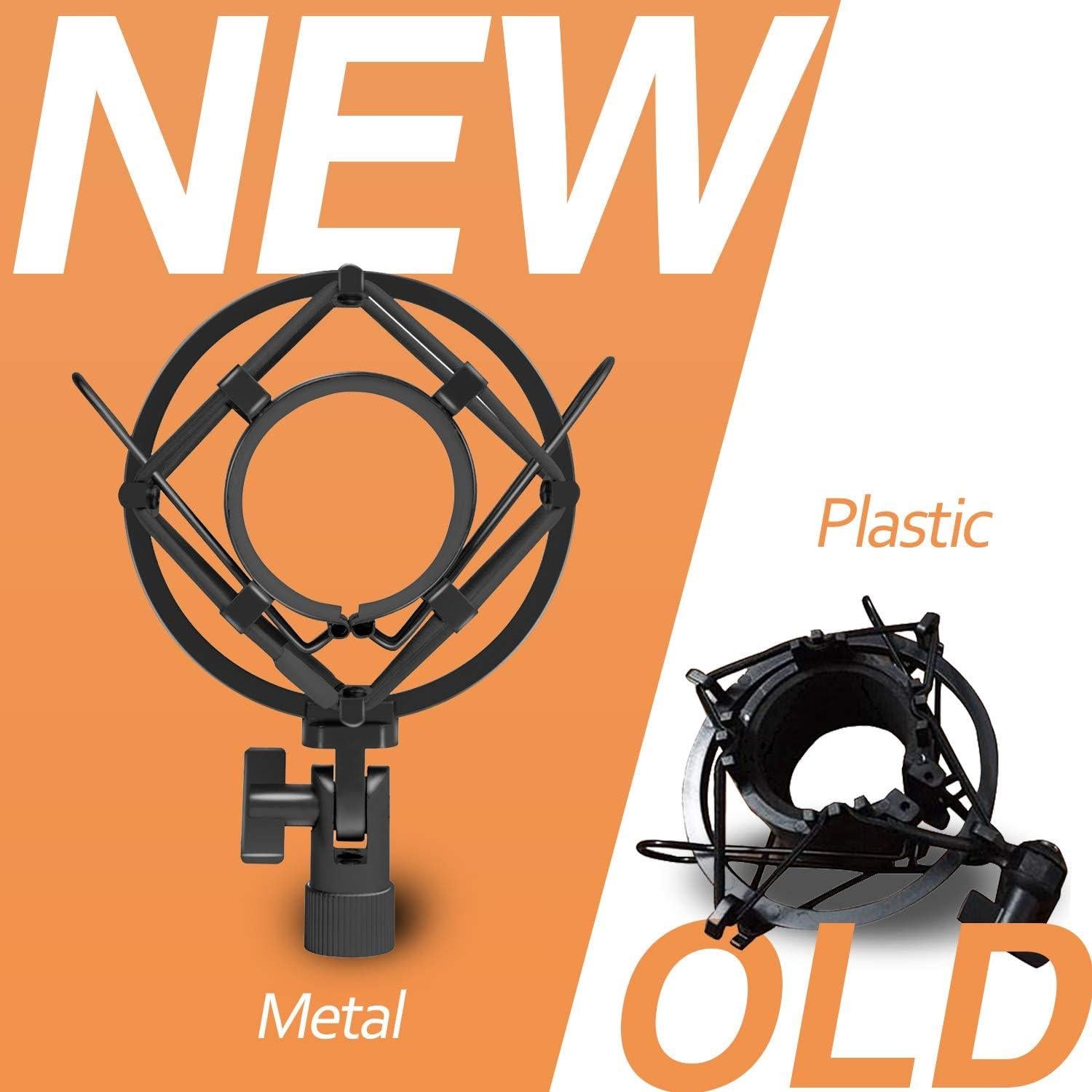 Soporte de micrófono Boseen WSF-01 con amortiguación 43-47mm