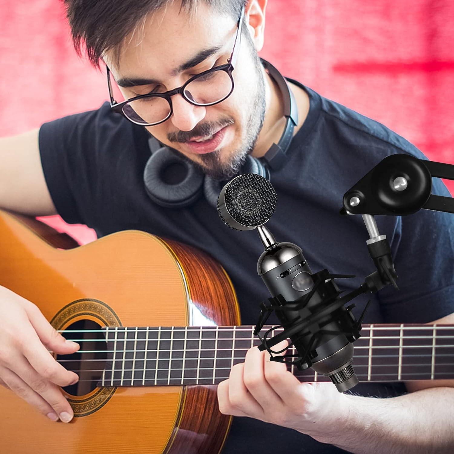 Soporte de micrófono Boseen WSF-01 con amortiguación 43-47mm