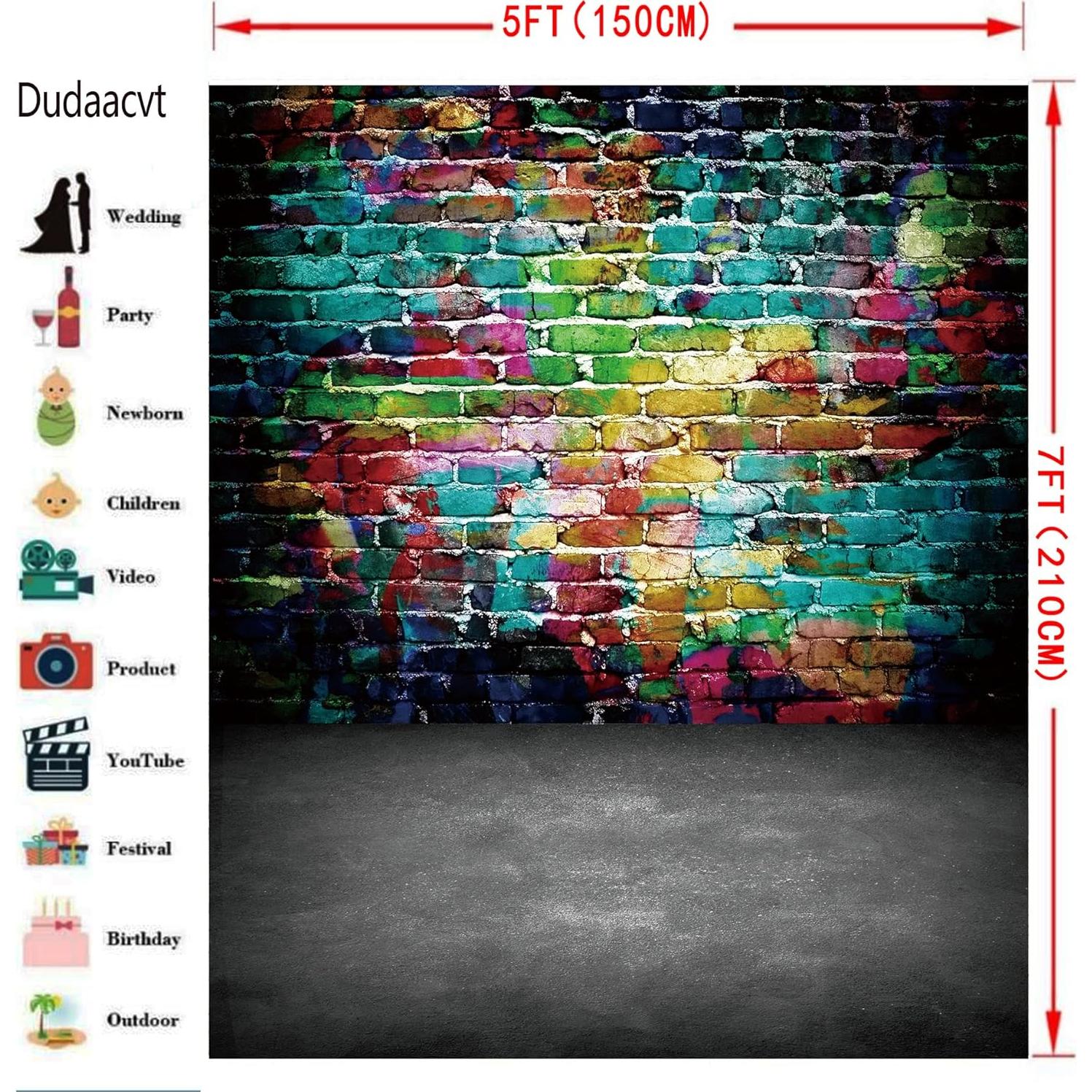 Fondo de Fotografía Graffiti Dudaacvt 150x210 cm Urbano