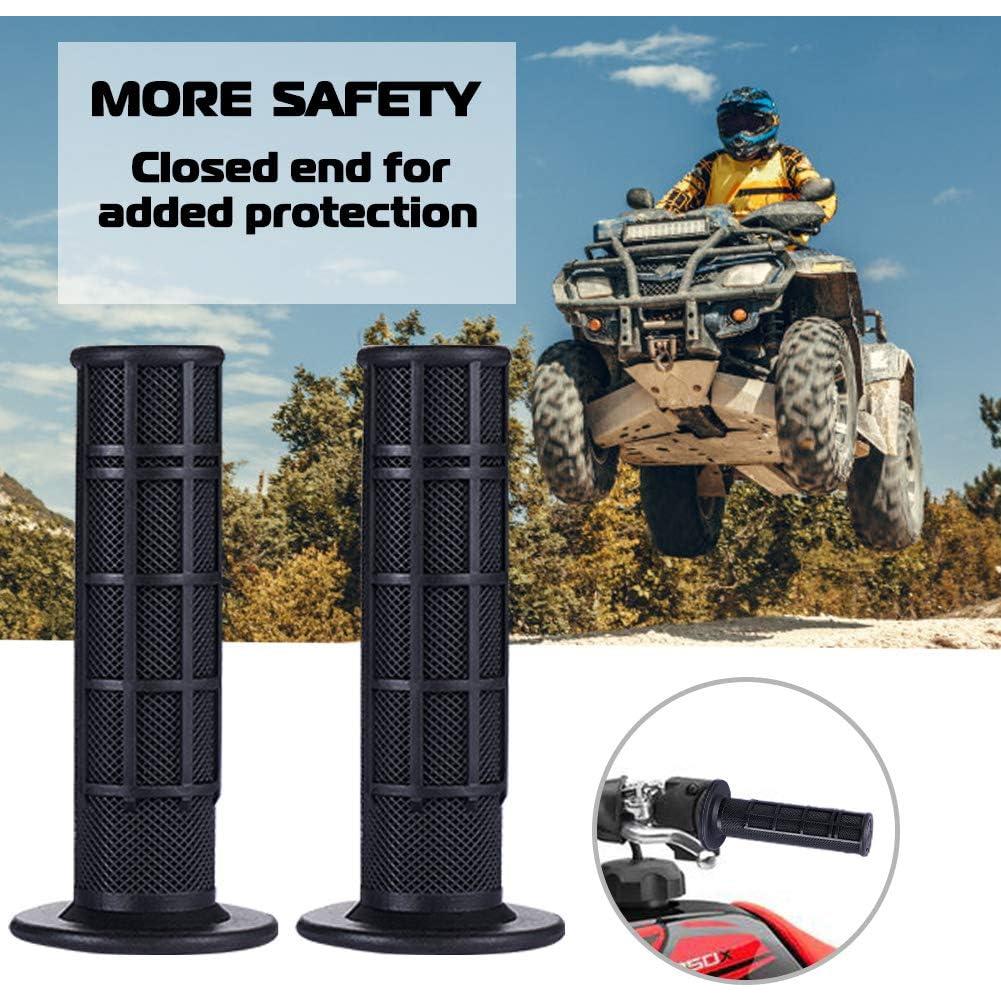 Agarre de Manillar ATV APPYU 7/8" Goma Suave Negro