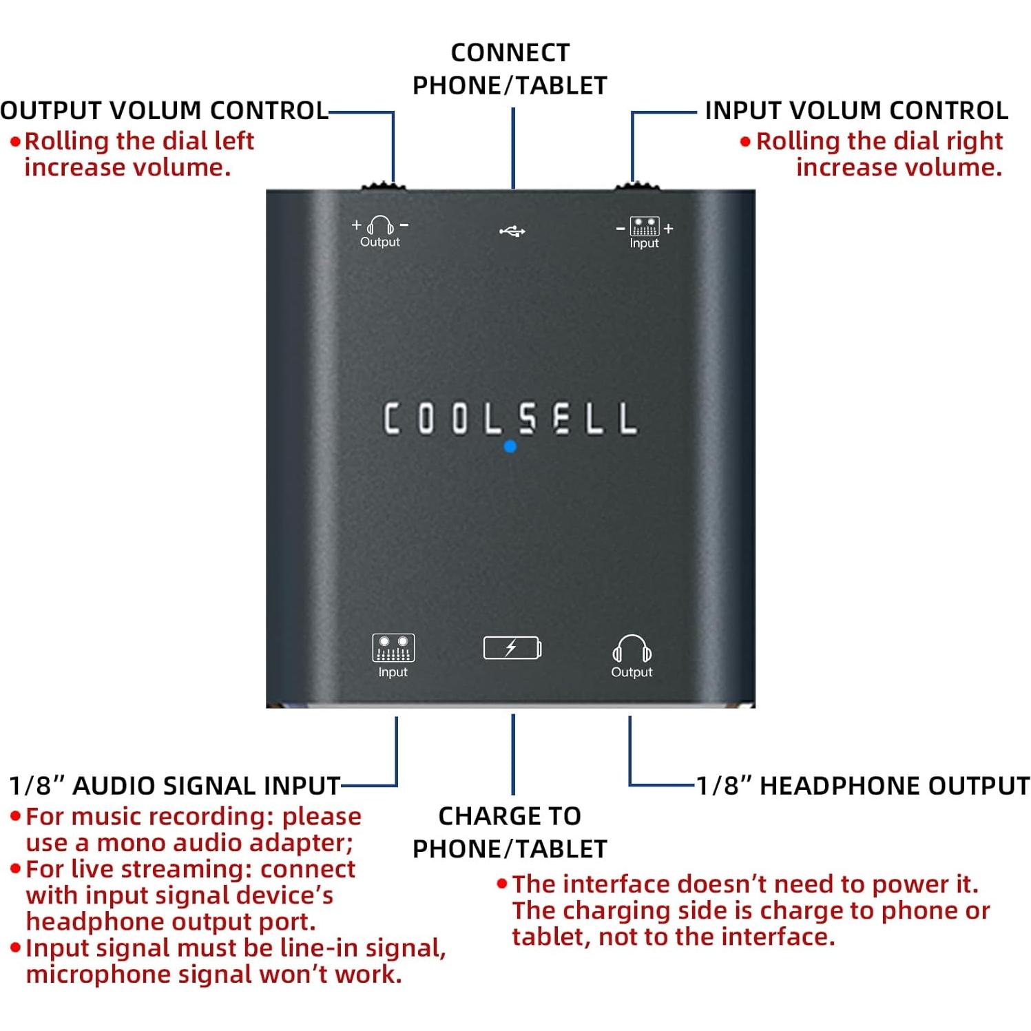 Interfaz de Audio Estéreo USB C G42 24Bit/192kHz para iPhone