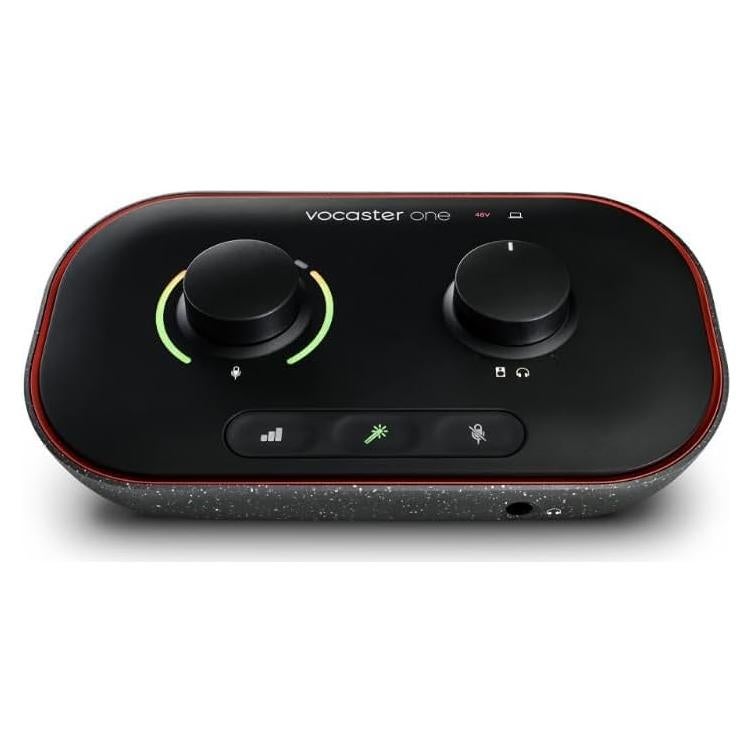 Focusrite Vocaster One - Interfaz de Podcasting USB-C