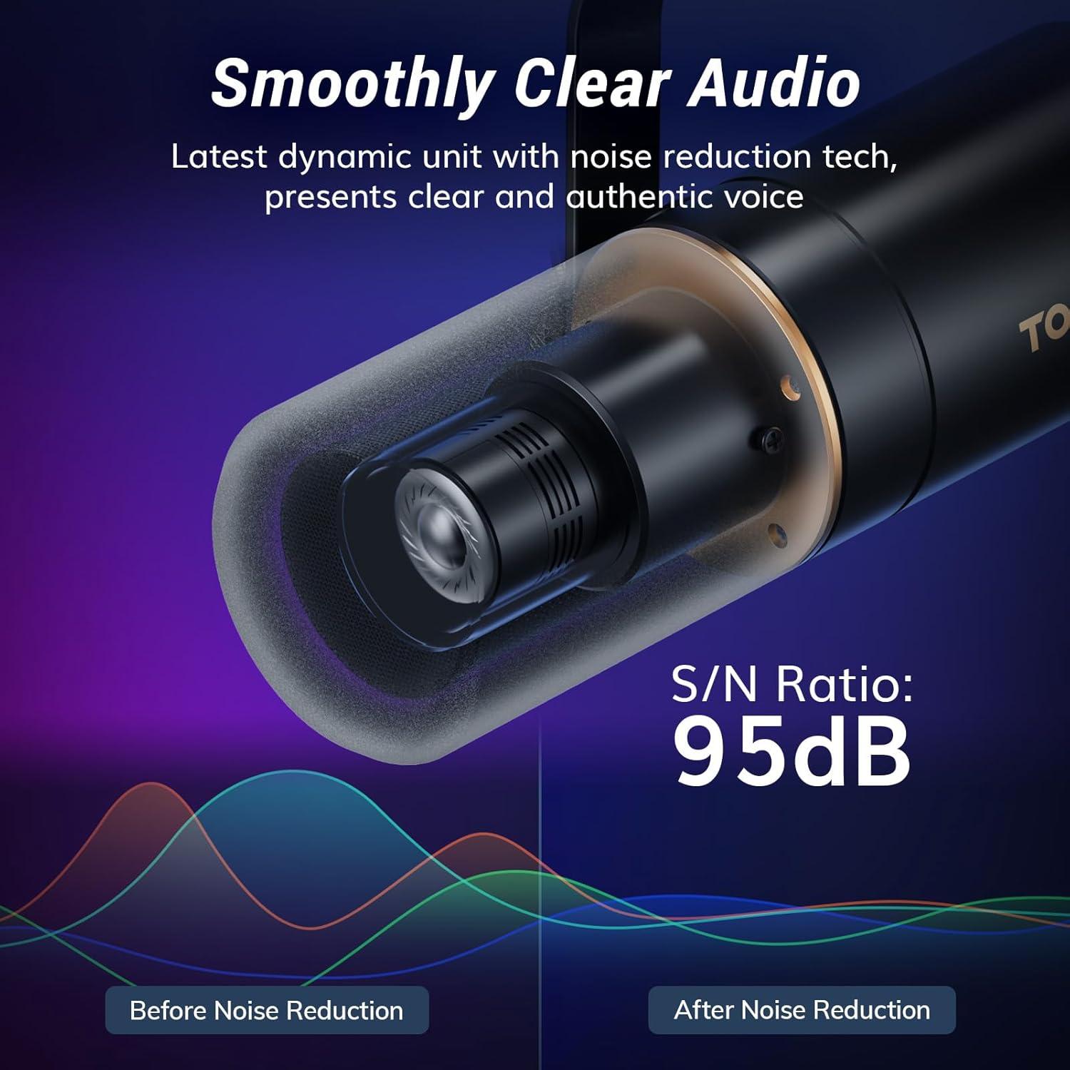 Kit de Mezclador de Audio y Micrófono TONOR E5 para Streaming