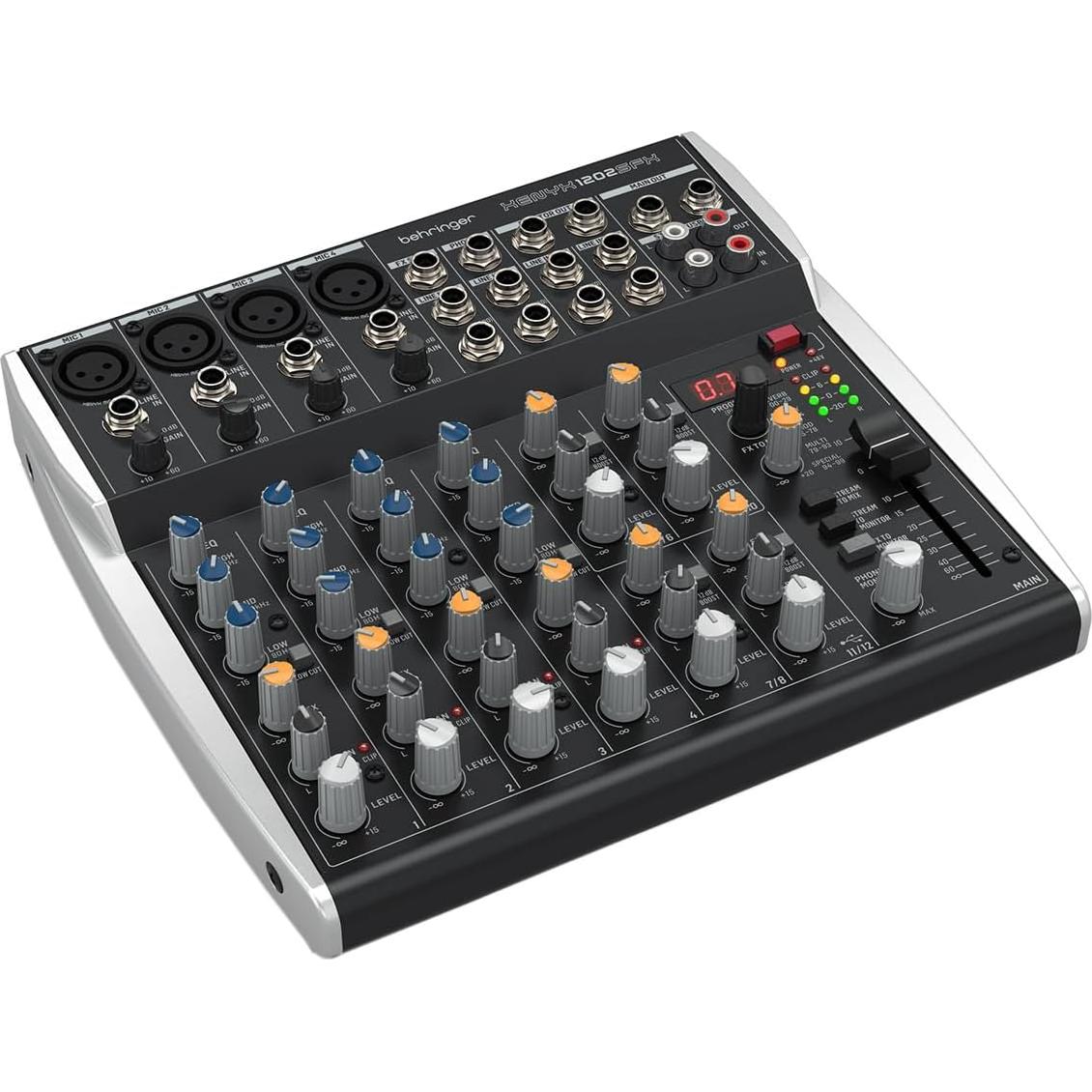 Mezclador Analógico Behringer Xenyx 1202SFX 12 Canales USB