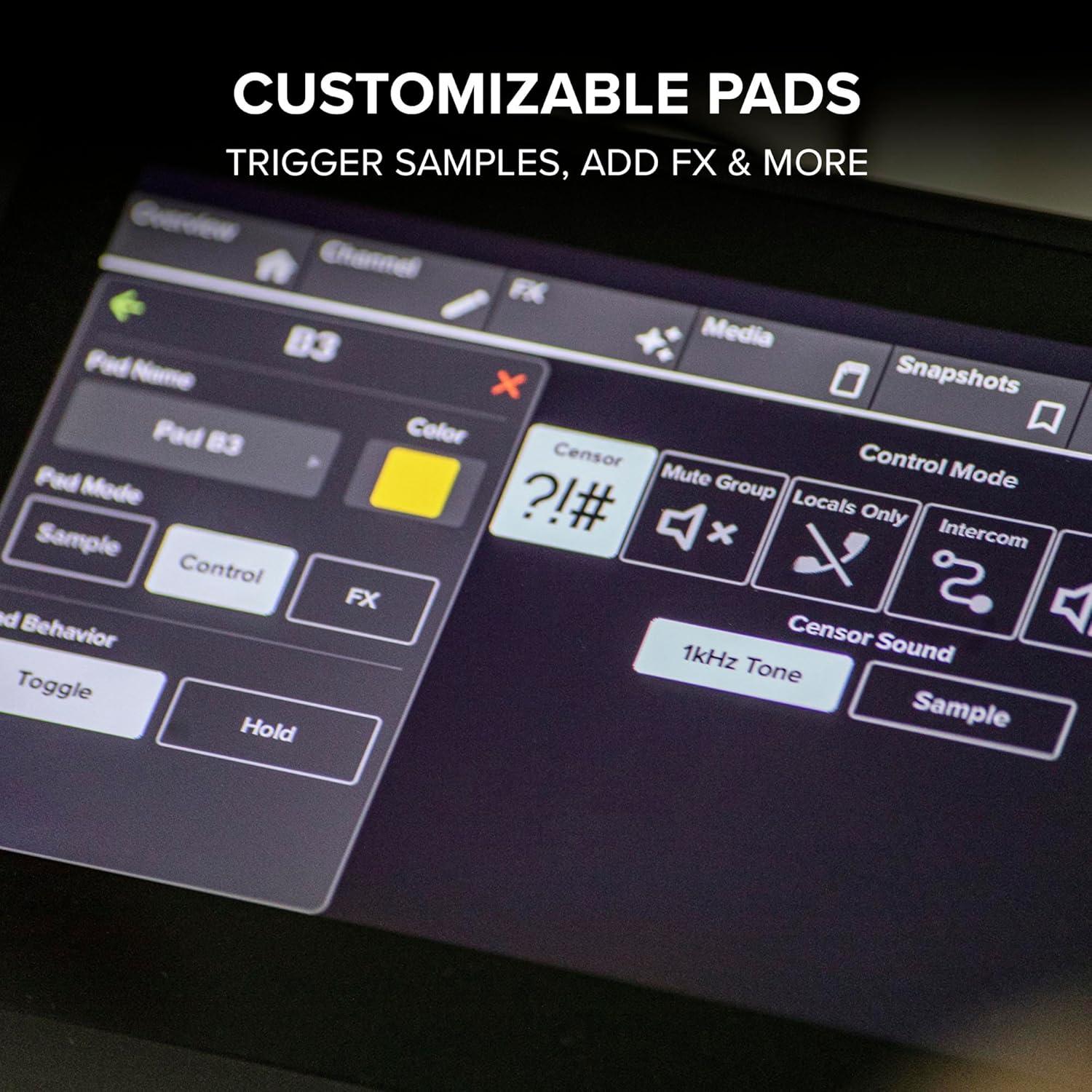 Mezclador Digital Adaptativo Mackie DLZ Creator XS para Podcasting