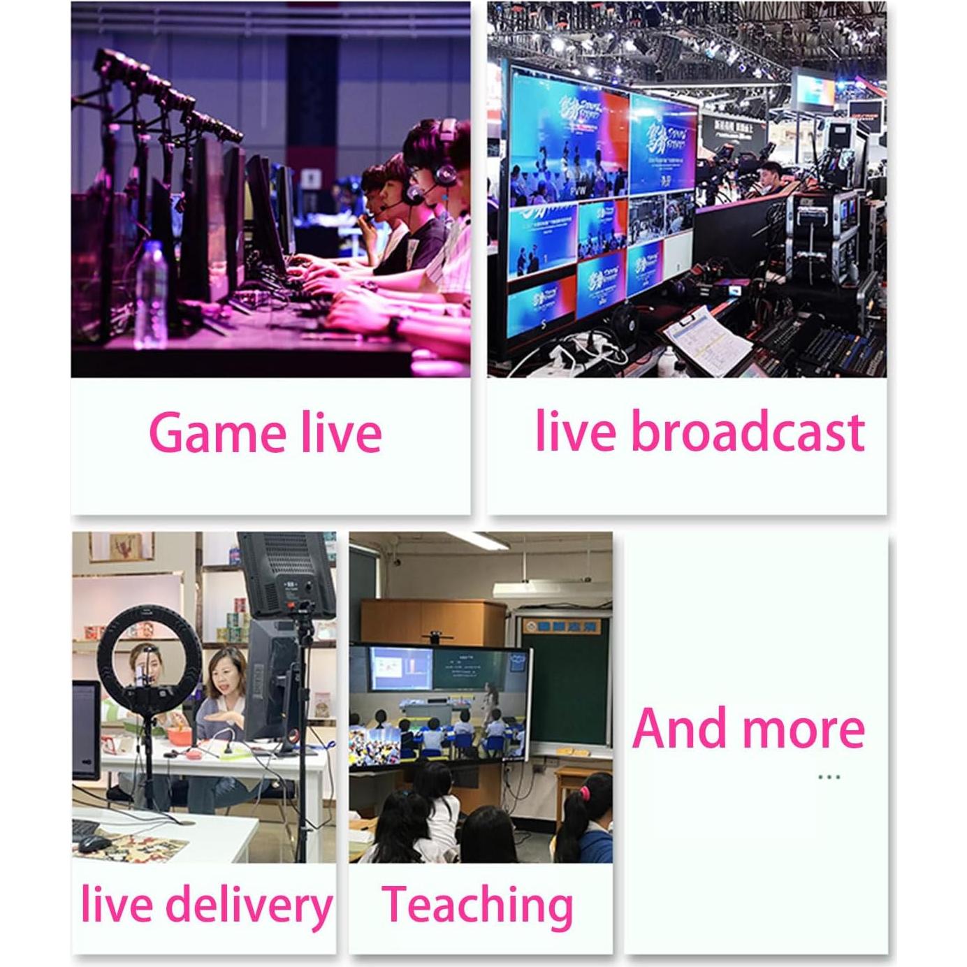 Mezclador de Video HDMI RIJER 4 Canales 1080P 60Hz