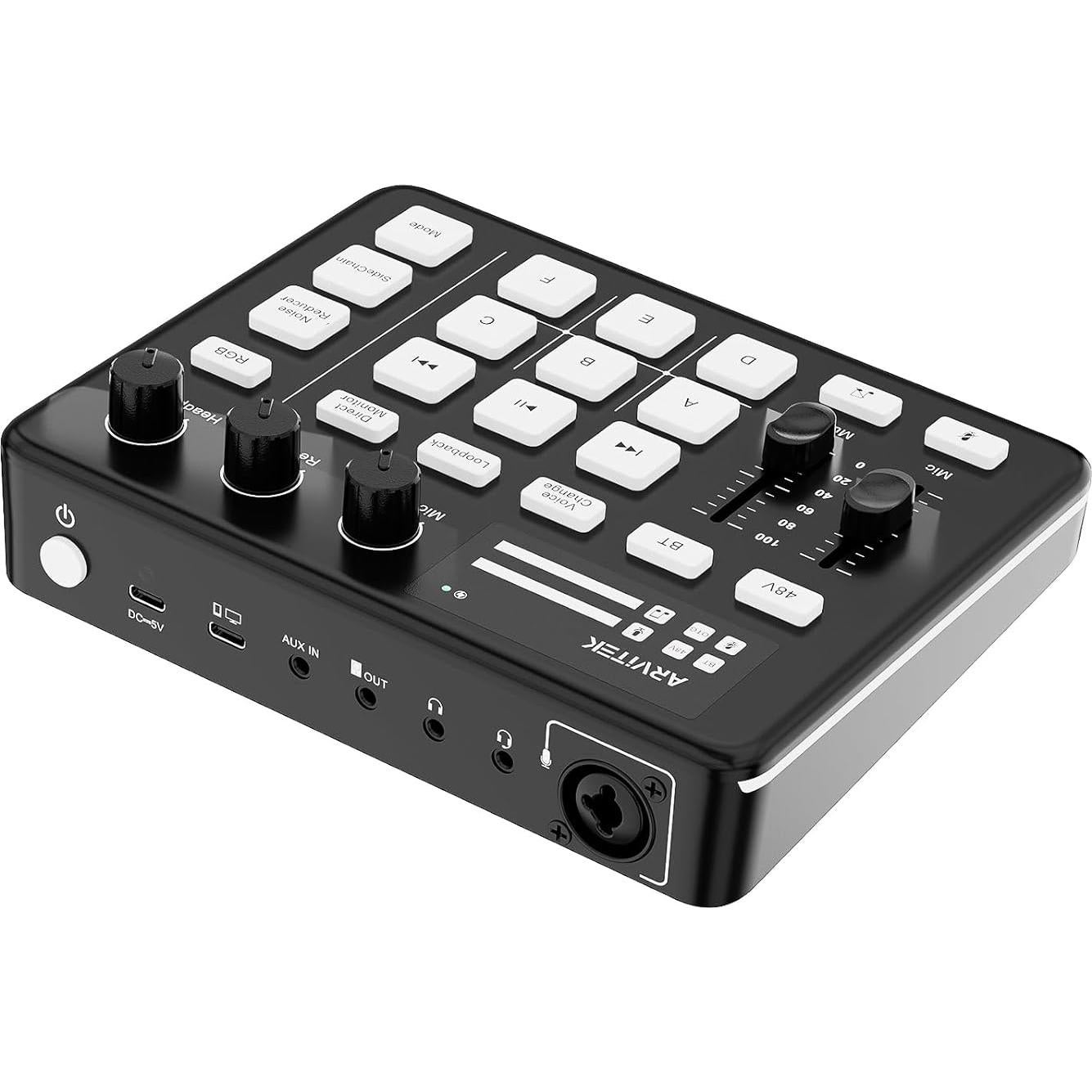 Mezclador de Audio Arvitek G1 para Juegos y Streaming RGB