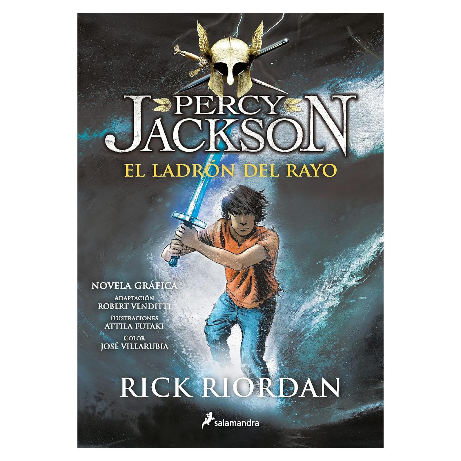 El ladrón del rayo. Novela gráfica / The Lightning Thief: The Graphic Novel (Percy Jackson y los dioses del olimpo / Percy Jackson and the Olympians) (Spanish Edition)