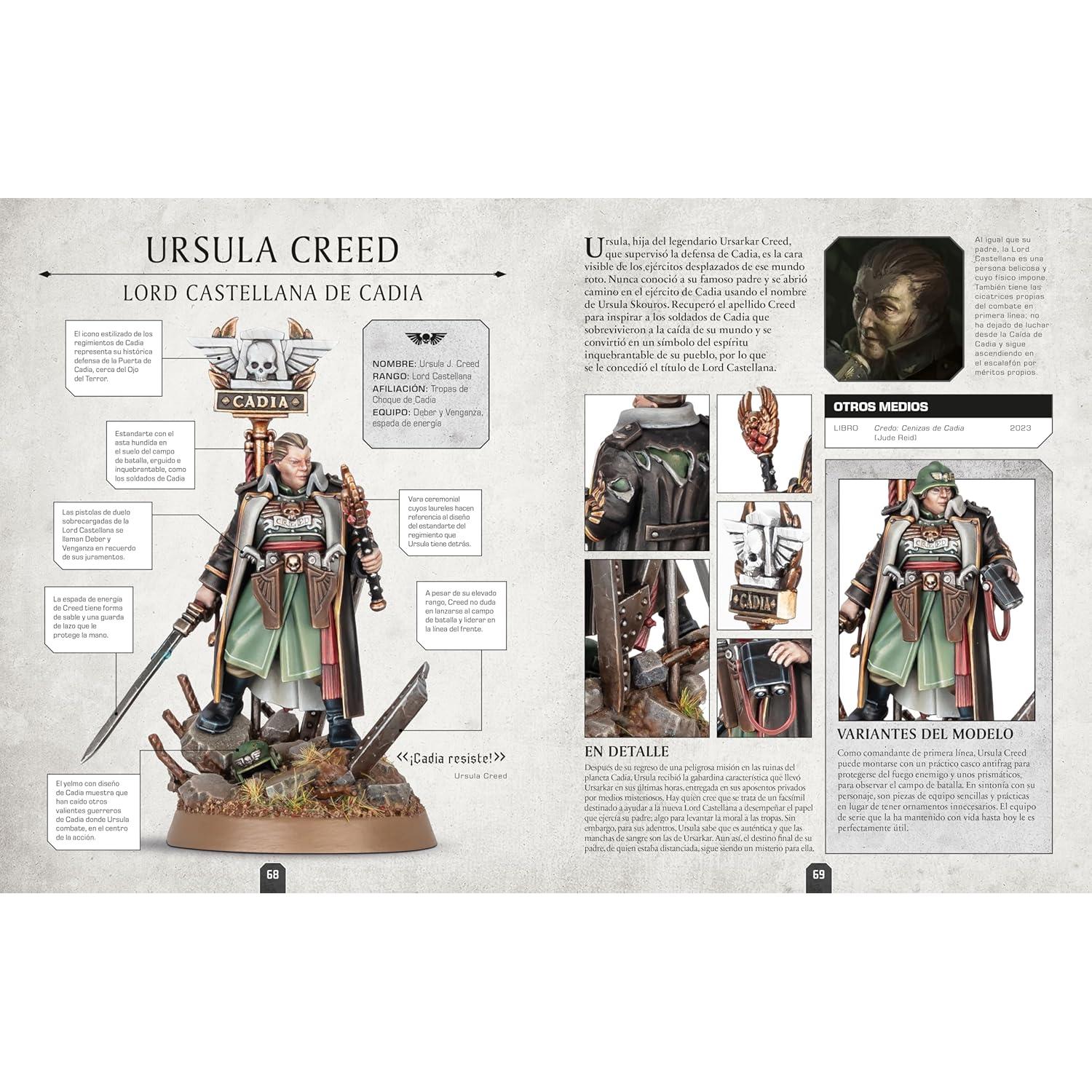 Warhammer 40,000 Enciclopedia de personajes (Character Encyclopedia) (Spanish Edition)