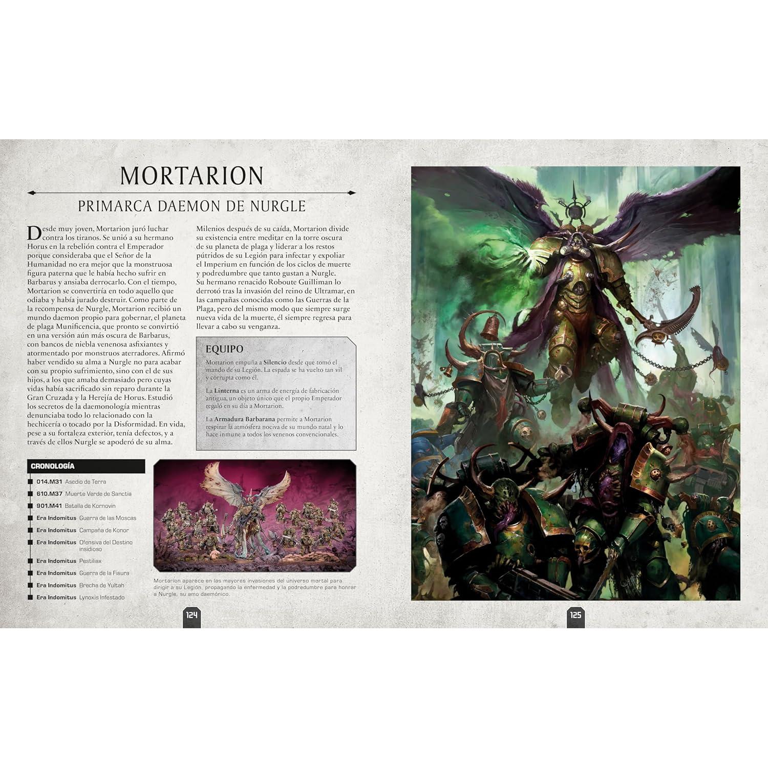 Warhammer 40,000 Enciclopedia de personajes (Character Encyclopedia) (Spanish Edition)