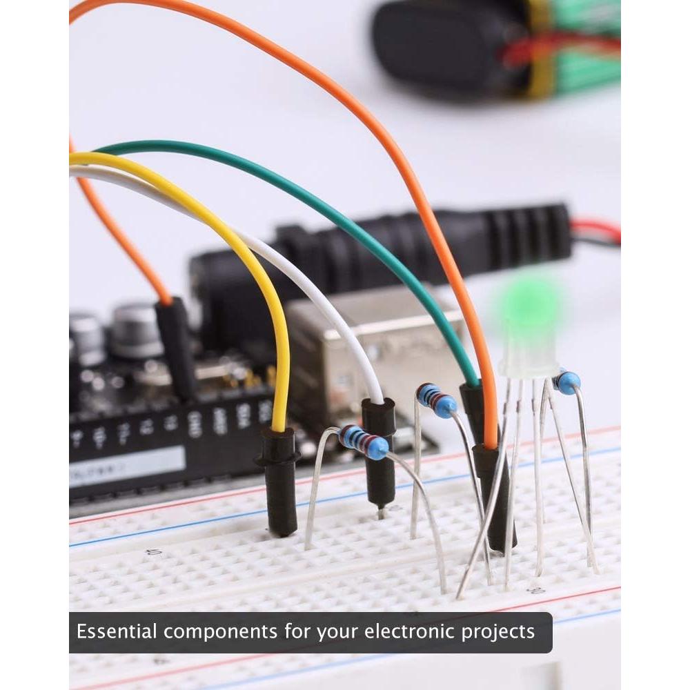 Kit de Resistencias ELEGOO 17 Valores 0-1M Ohm 525 Piezas