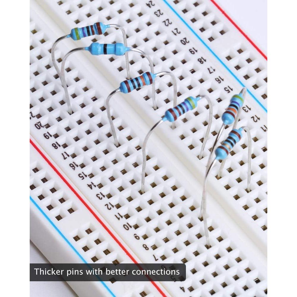 Kit de Resistencias ELEGOO 17 Valores 0-1M Ohm 525 Piezas