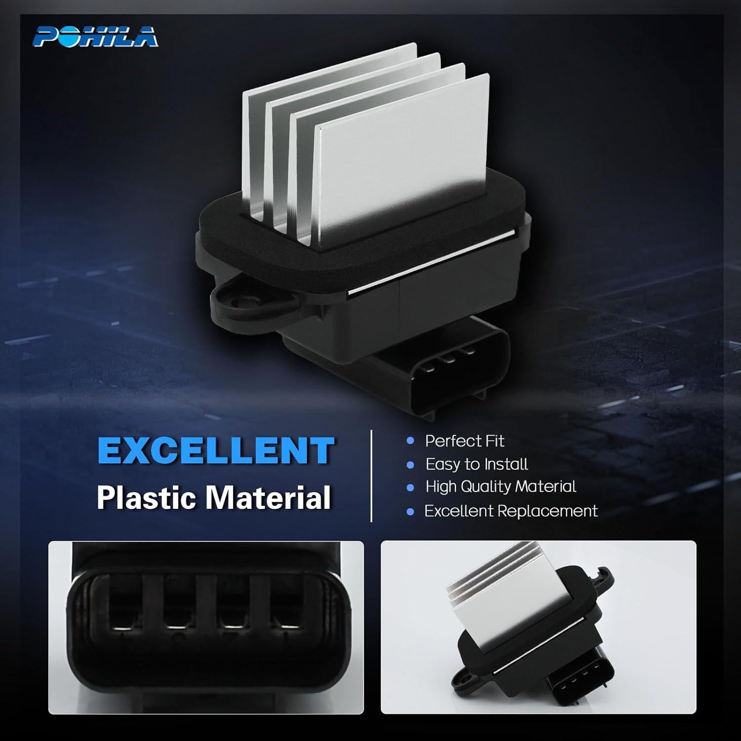 Resistor de Ventilador HVAC POHILA RECM00015YX 121.9g