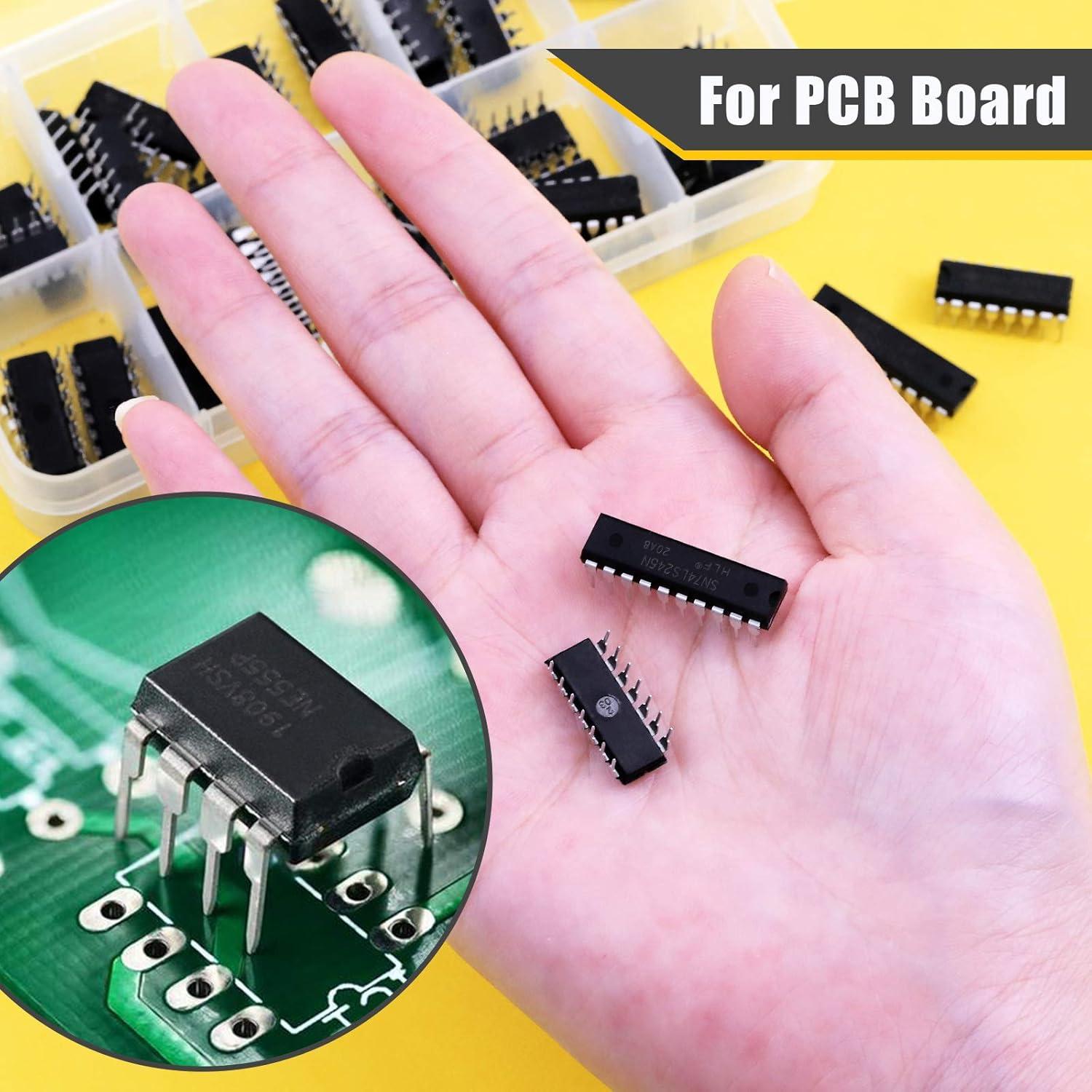 Kit de 40 Circuitos Integrados Lógicos Rustark 74HCxx 74LSxx