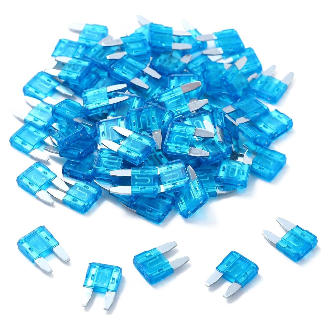 Paquete de 100 Fusibles Automáticos 15A JESUNK para Coche