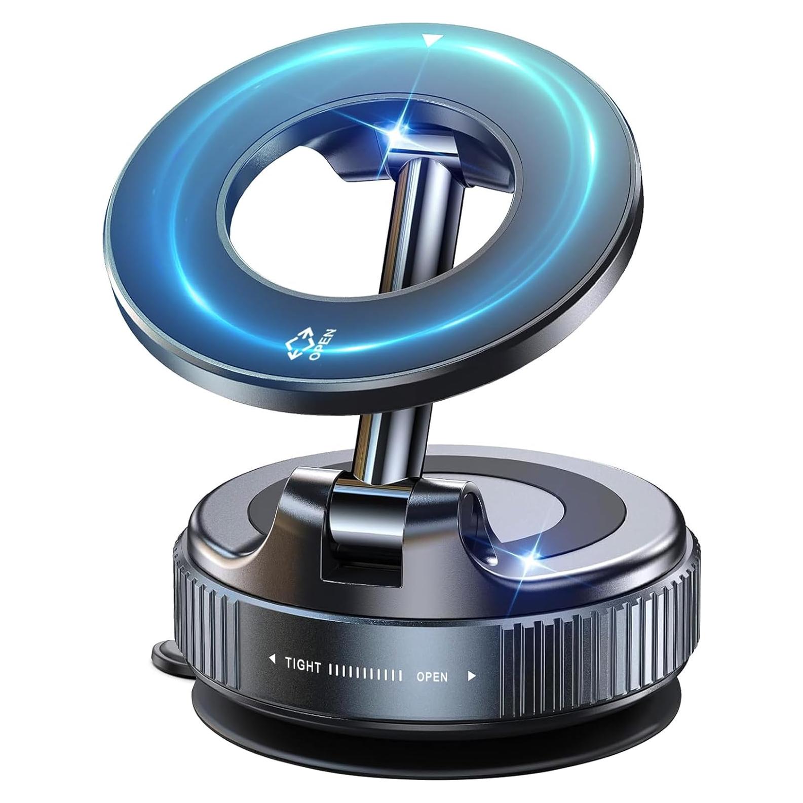 Soporte para Teléfono Magnético Jkoailiwi Ajustable 360° Negro