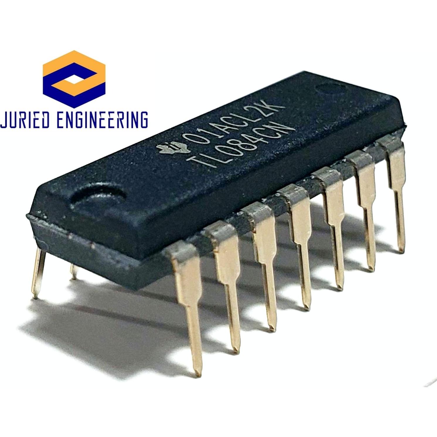 Amplificador Operacional JFET TL084CN - Paquete de 5 unidades