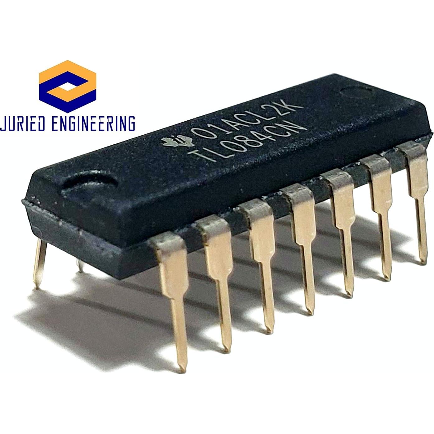 Amplificador Operacional JFET TL084CN - Paquete de 5 unidades