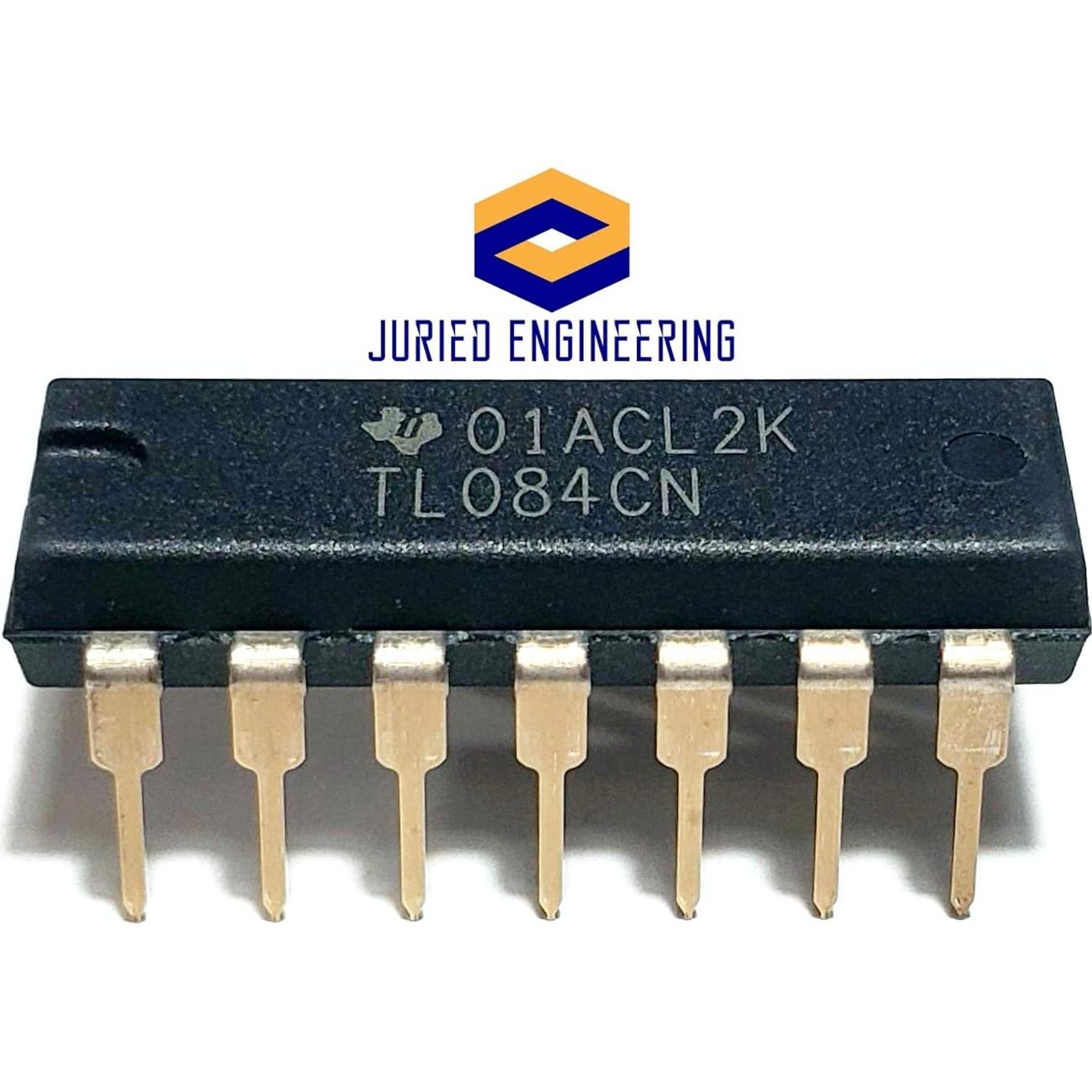 Amplificador Operacional JFET TL084CN - Paquete de 5 unidades