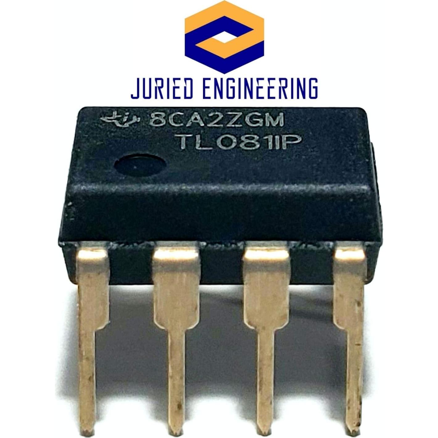 Amplificador Operacional TL081IP JFET DIP-8 Paquete de 5