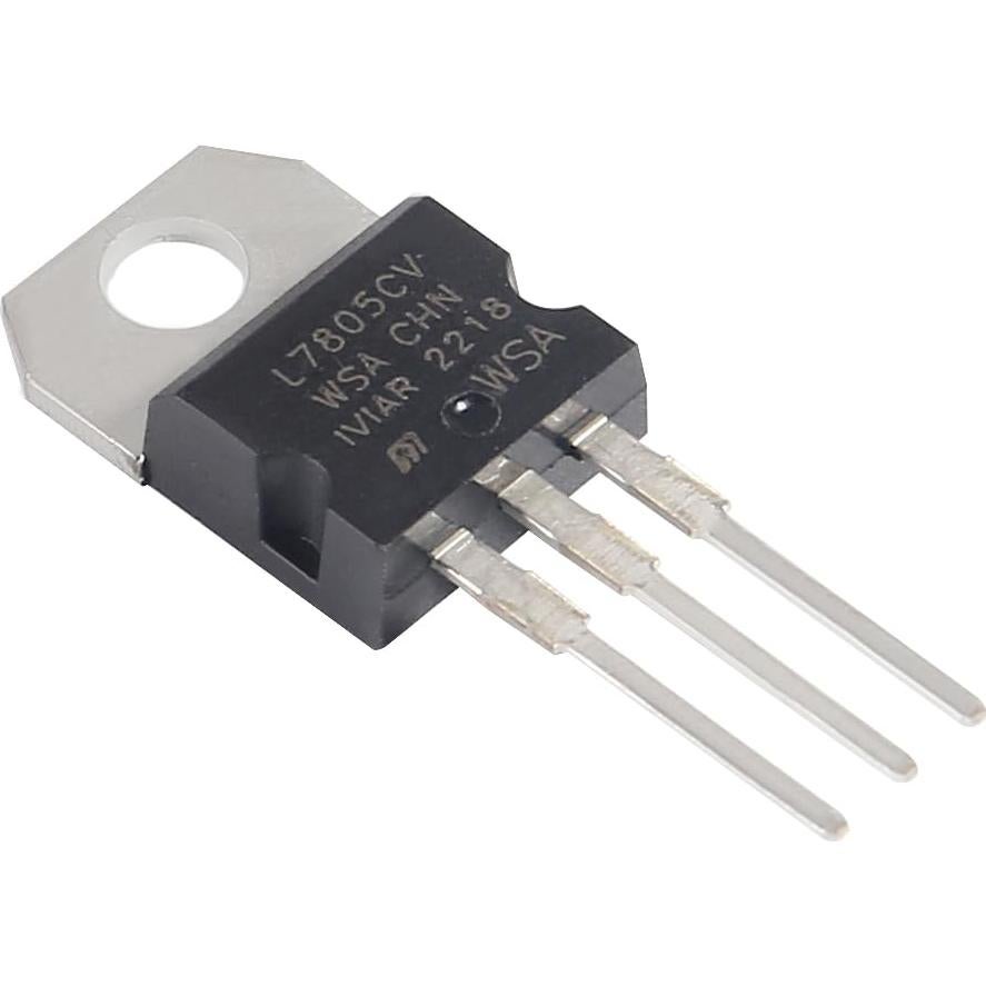 12 Reguladores de Voltaje L7805CV 5V 1.5A IC Positivo