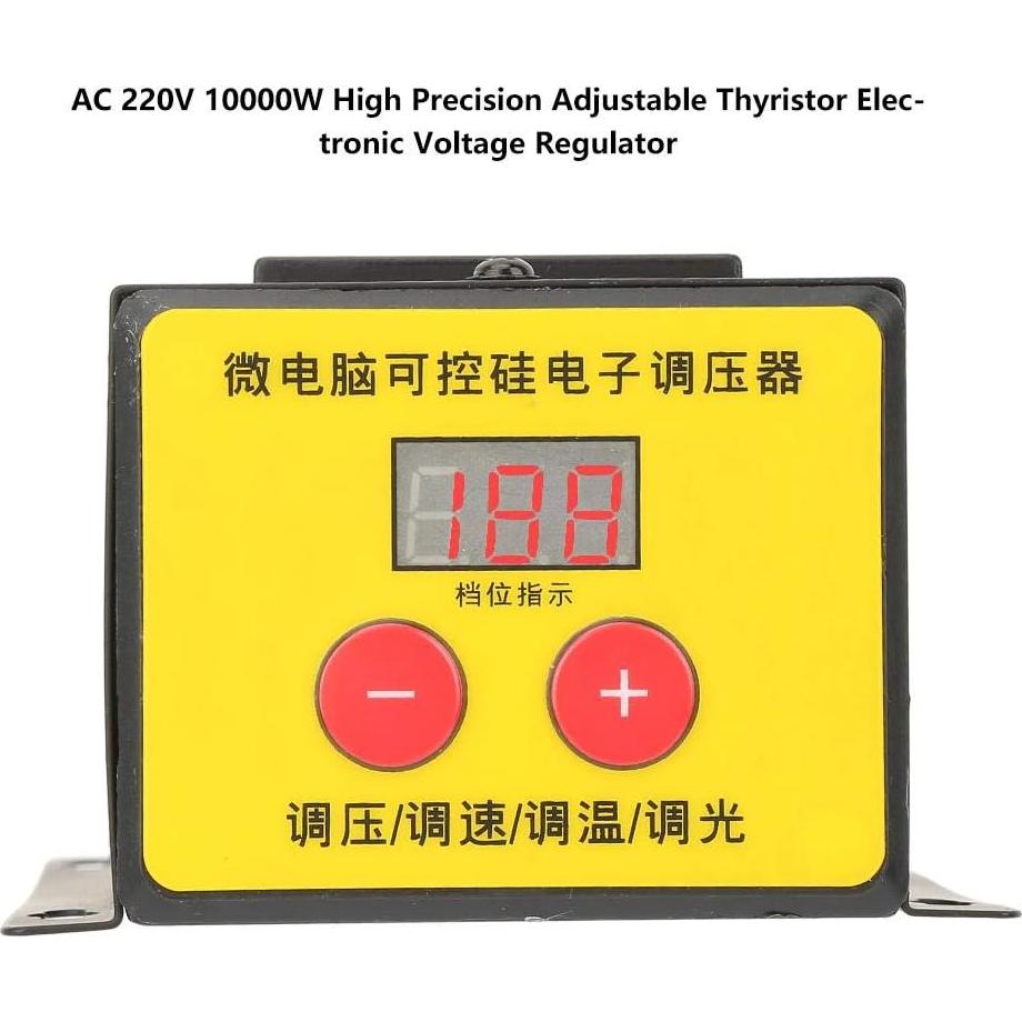 Regulador de Voltaje Electrónico Qiterr GT10000W 10-220V 10000W